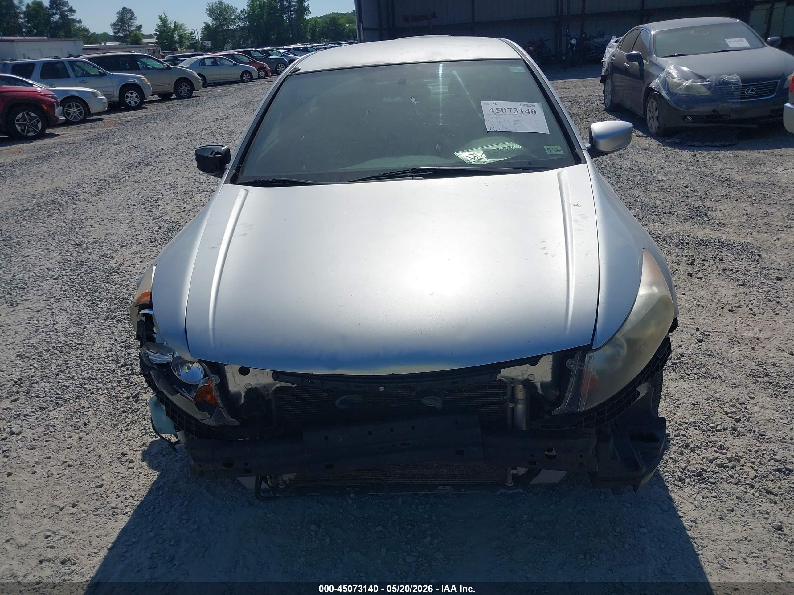 2008 Honda Accord 2.4 Lx-p Silver vin: JHMCP26418C032253