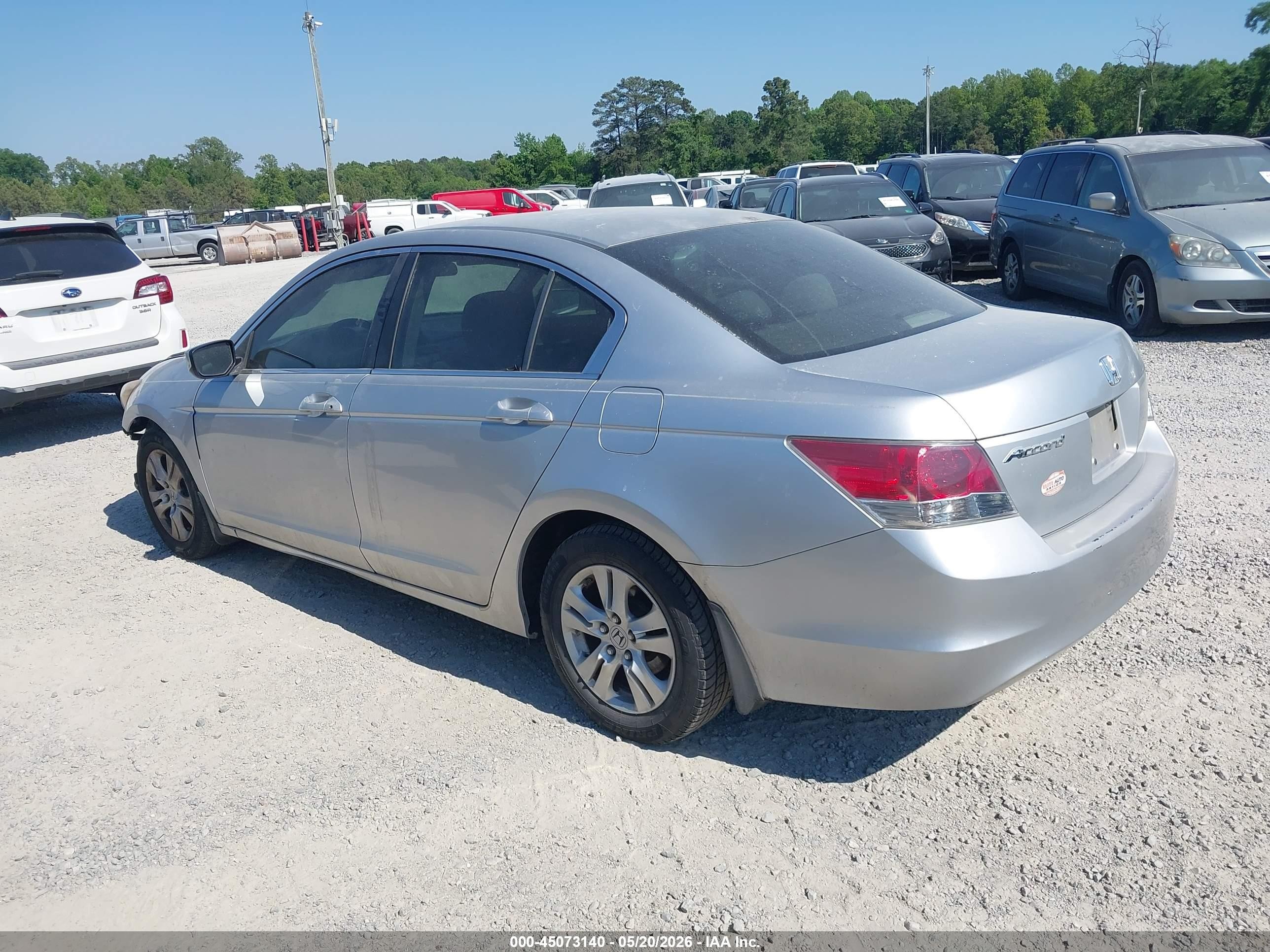 2008 Honda Accord 2.4 Lx-p Silver vin: JHMCP26418C032253