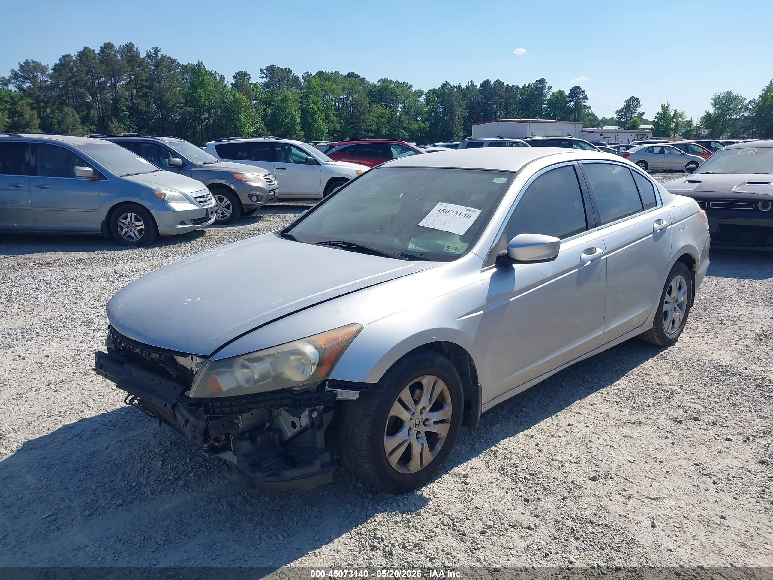2008 Honda Accord 2.4 Lx-p Silver vin: JHMCP26418C032253
