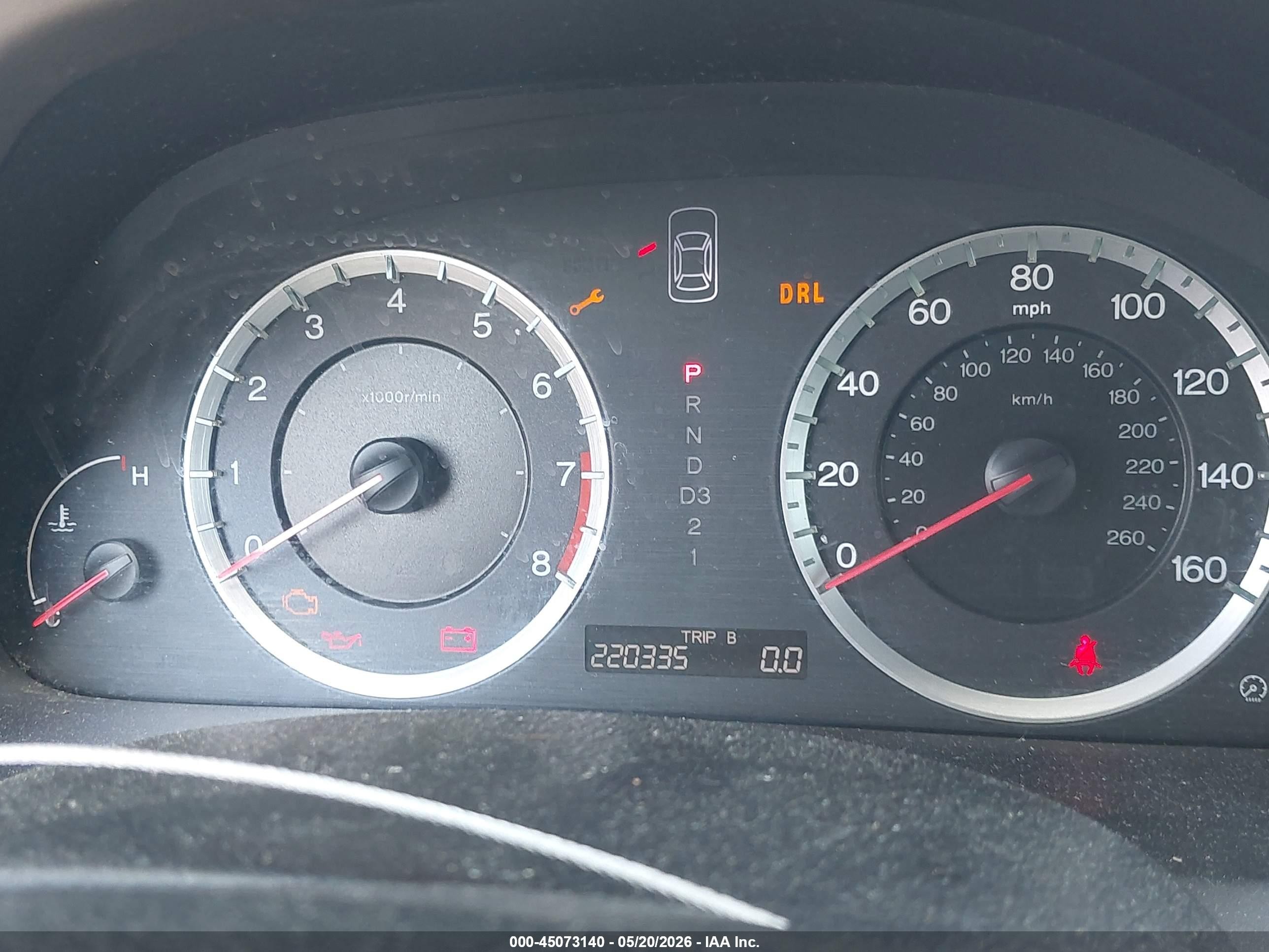 2008 Honda Accord 2.4 Lx-p Silver vin: JHMCP26418C032253
