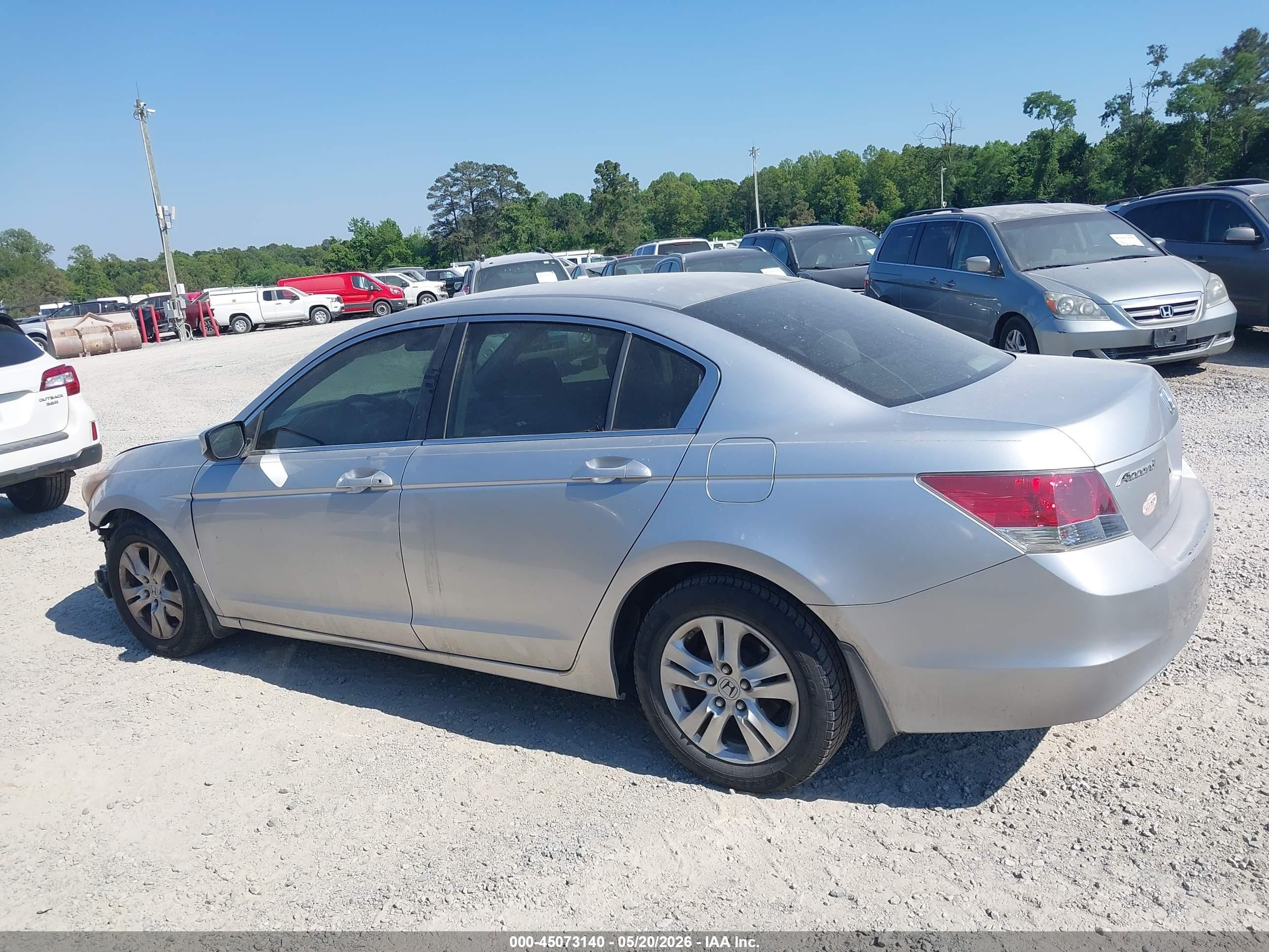 2008 Honda Accord 2.4 Lx-p Silver vin: JHMCP26418C032253
