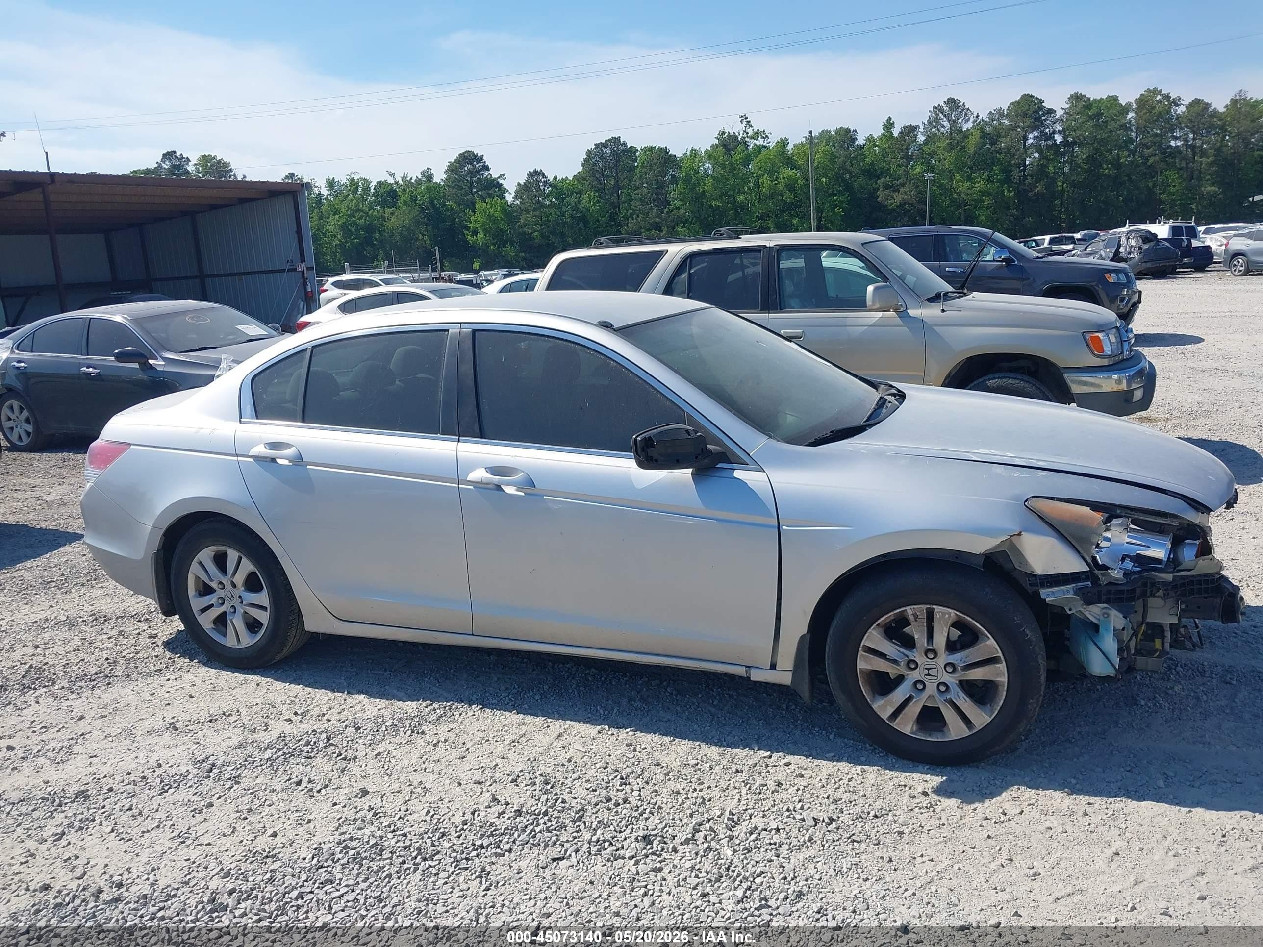 2008 Honda Accord 2.4 Lx-p Silver vin: JHMCP26418C032253