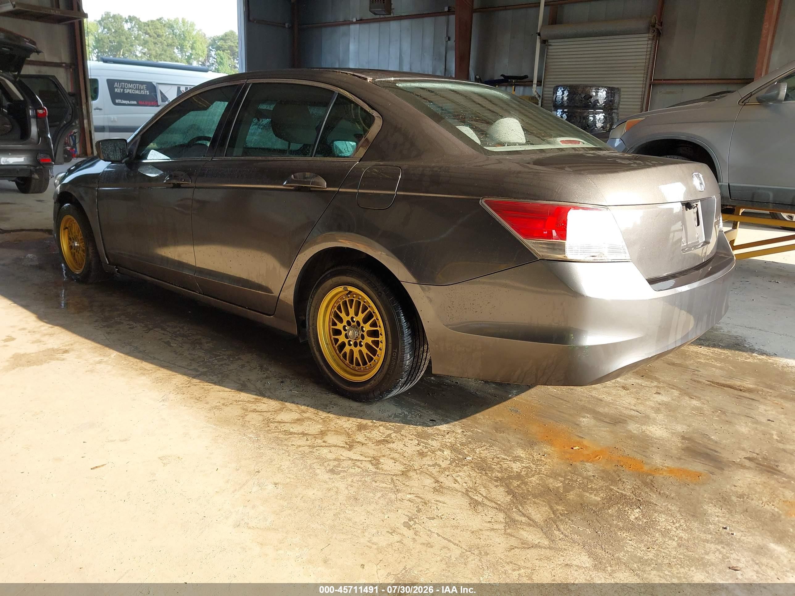 2008 Honda Accord 2.4 Lx-p Gray vin: JHMCP26418C032401