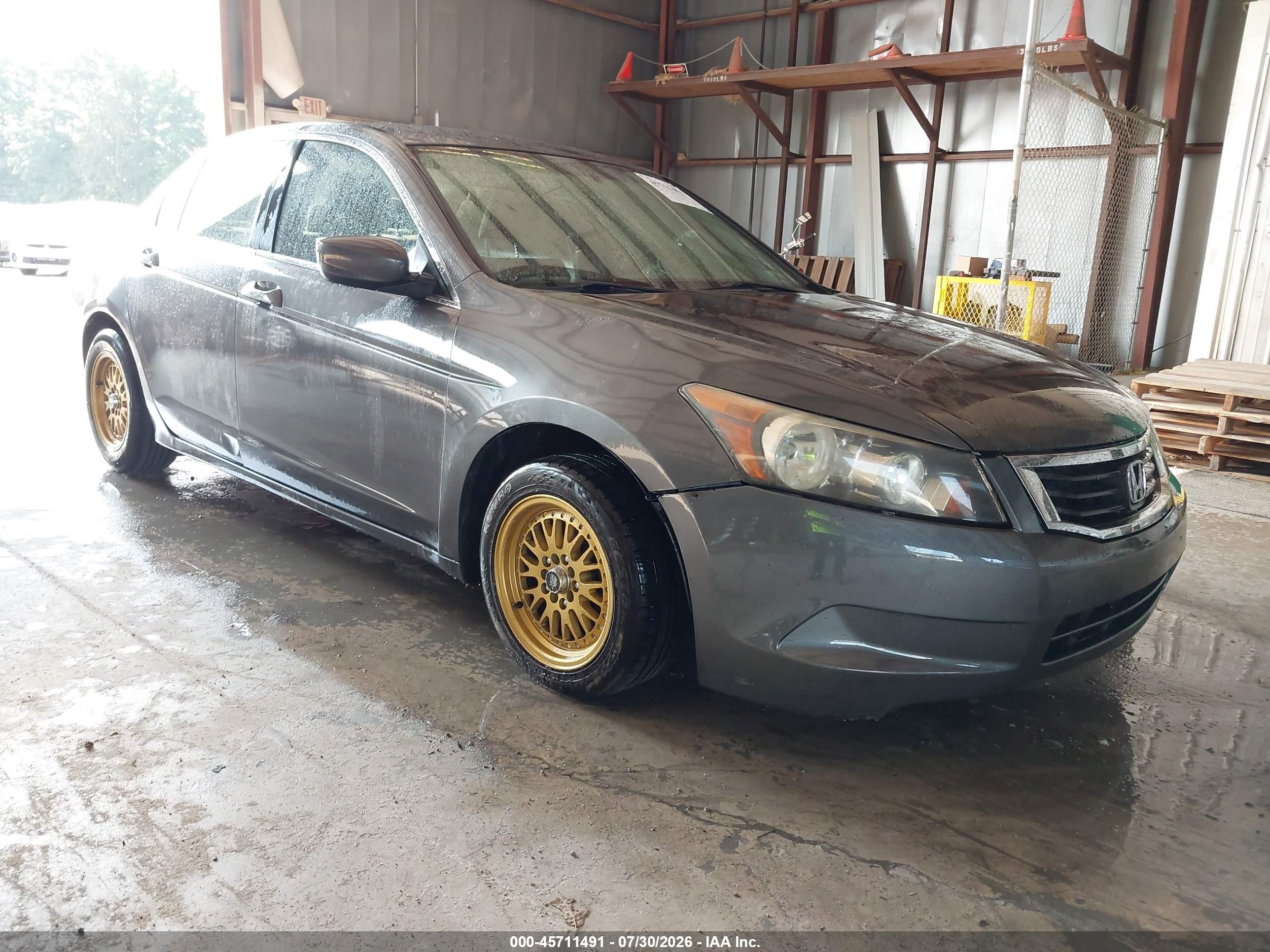 2008 Honda Accord 2.4 Lx-p Gray vin: JHMCP26418C032401
