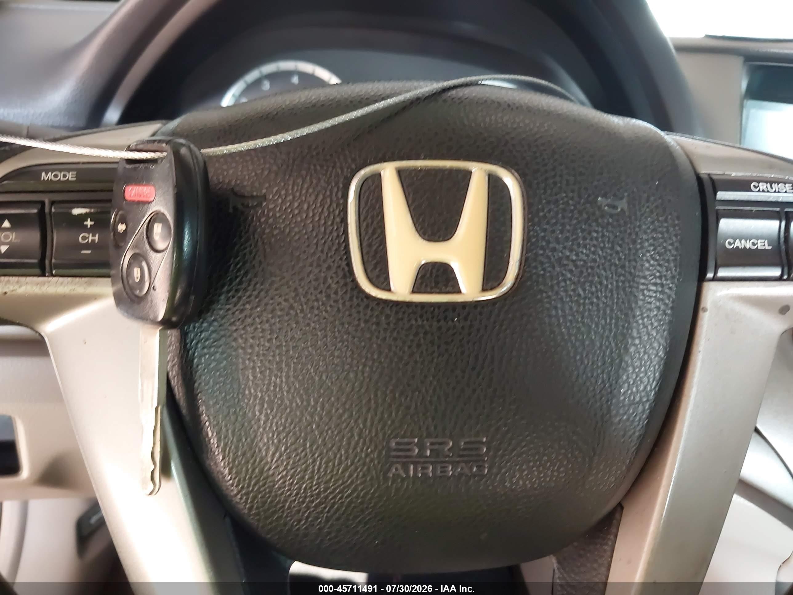 2008 Honda Accord 2.4 Lx-p Gray vin: JHMCP26418C032401
