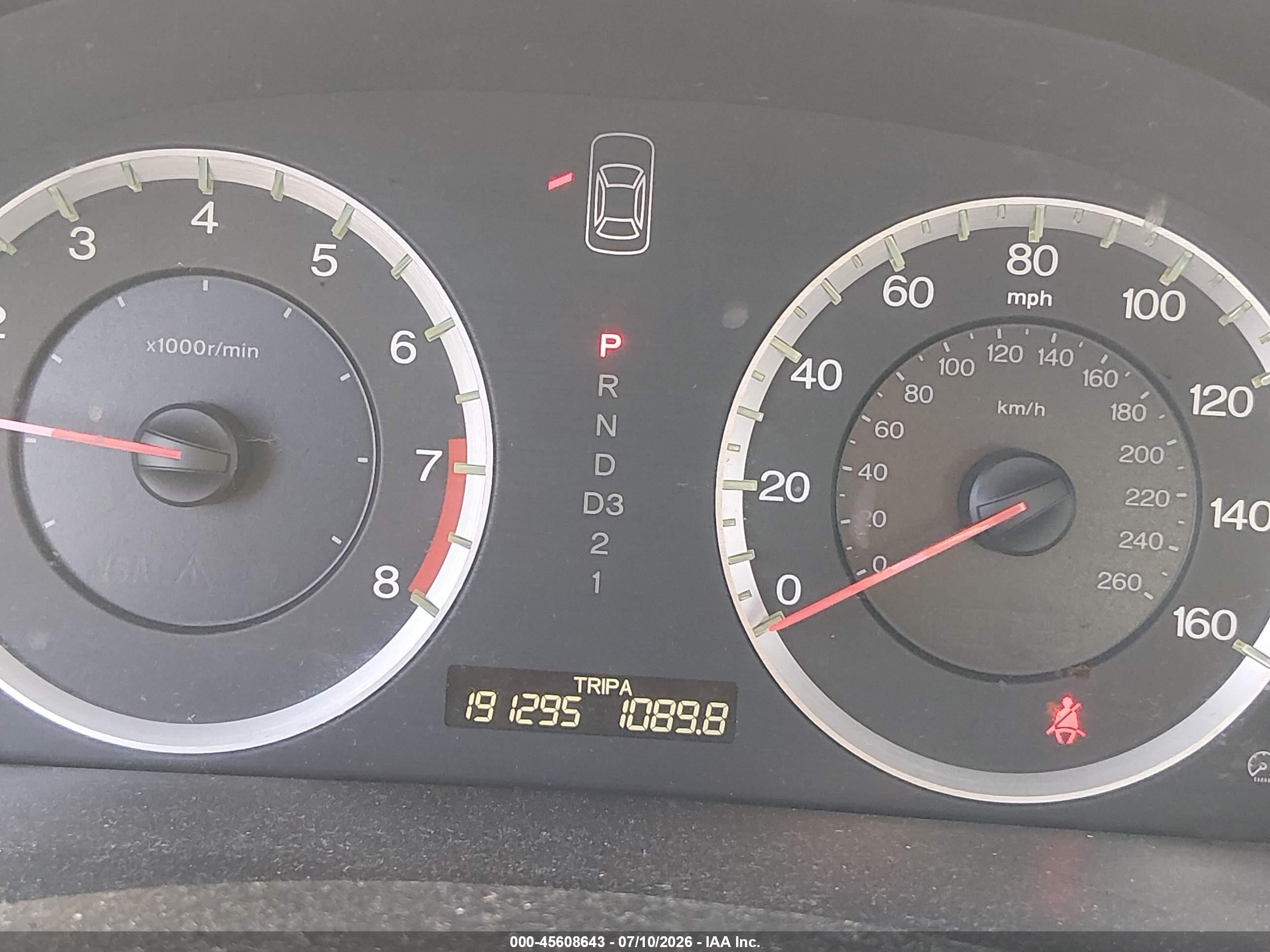 2008 Honda Accord 2.4 Lx-p Gray vin: JHMCP26418C068041