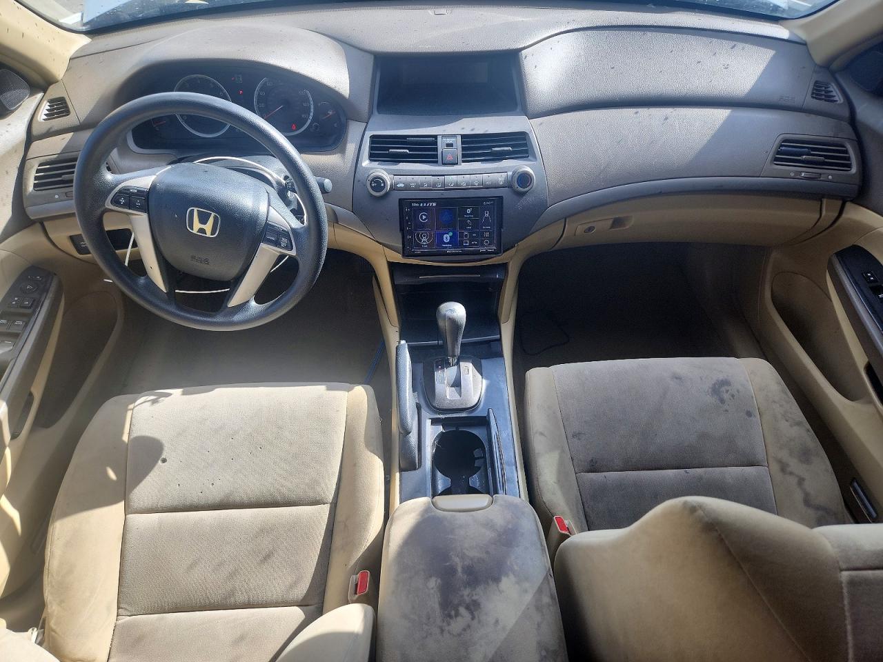2009 Honda Accord Lxp White vin: JHMCP26419C007709