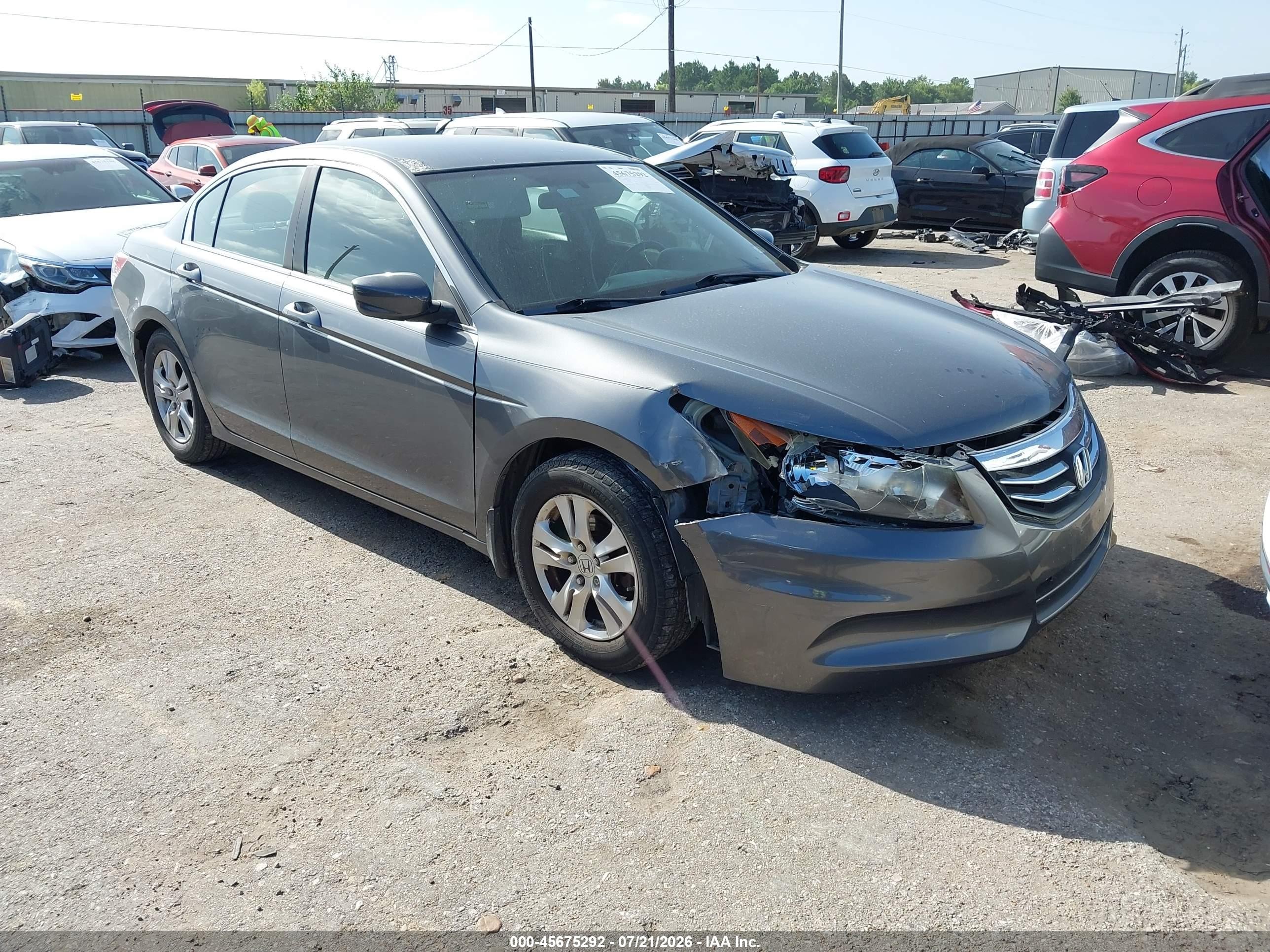 2008 Honda Accord 2.4 Lx-p Gray vin: JHMCP26428C000458
