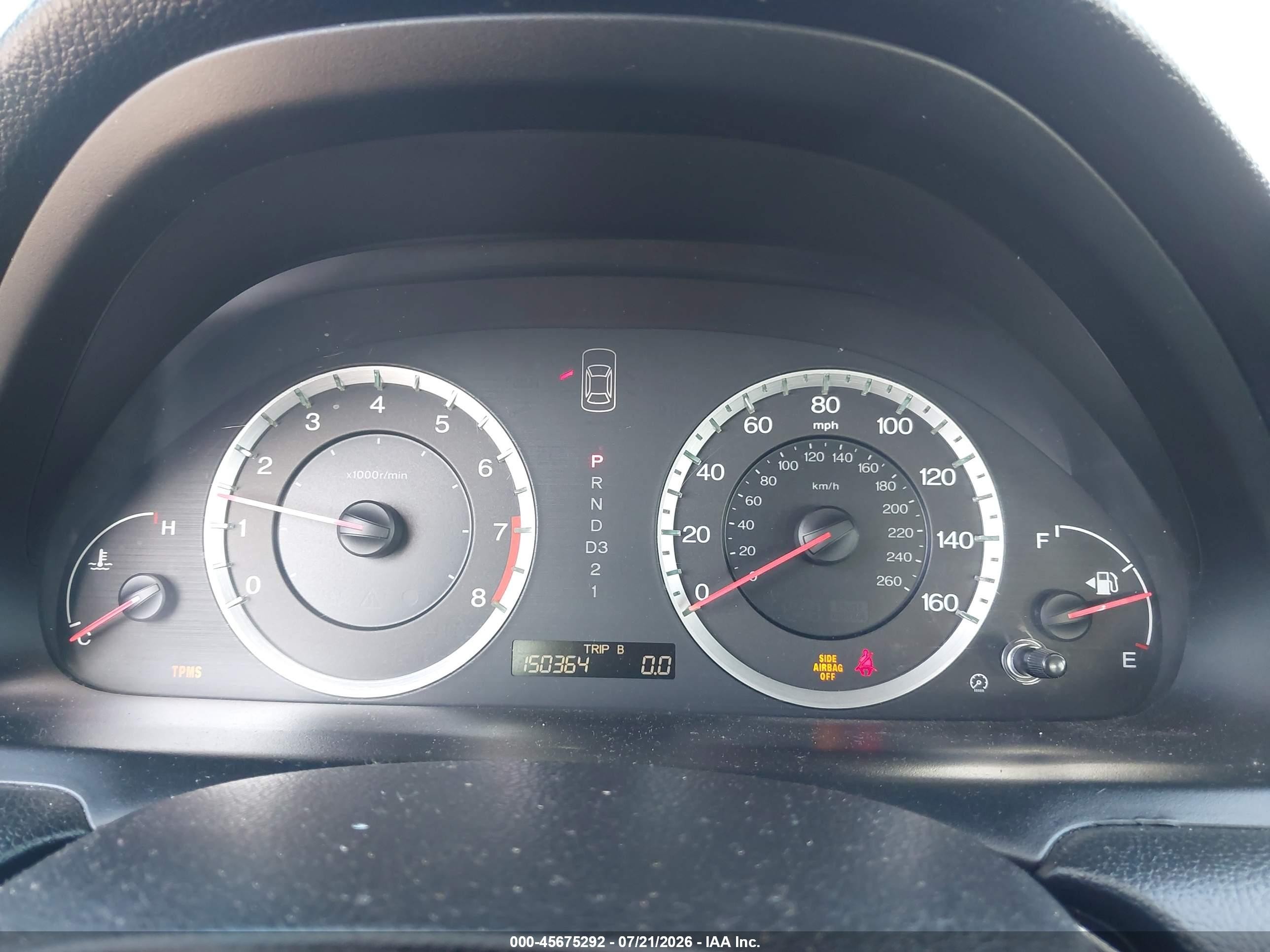 2008 Honda Accord 2.4 Lx-p Gray vin: JHMCP26428C000458