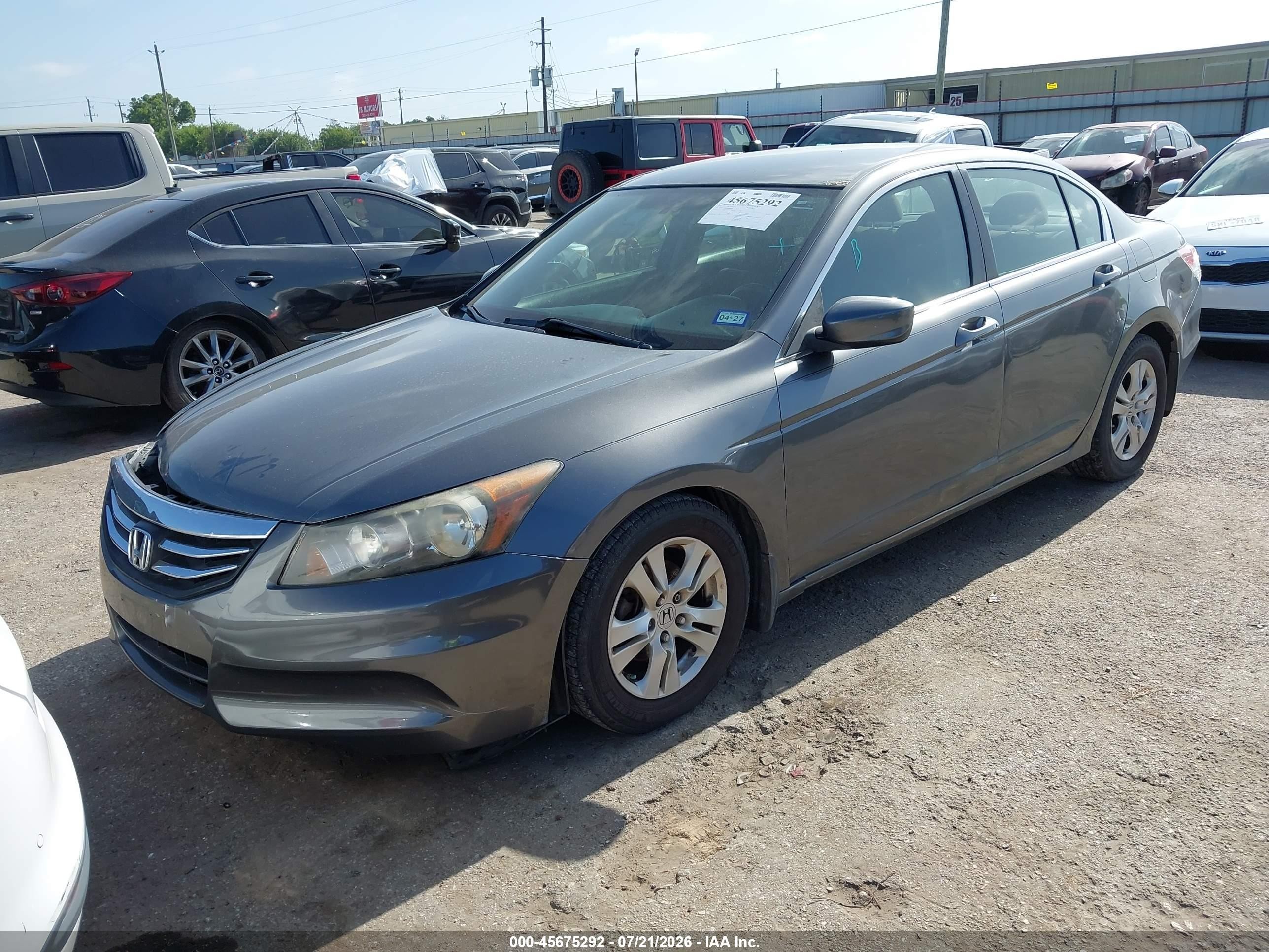 2008 Honda Accord 2.4 Lx-p Gray vin: JHMCP26428C000458