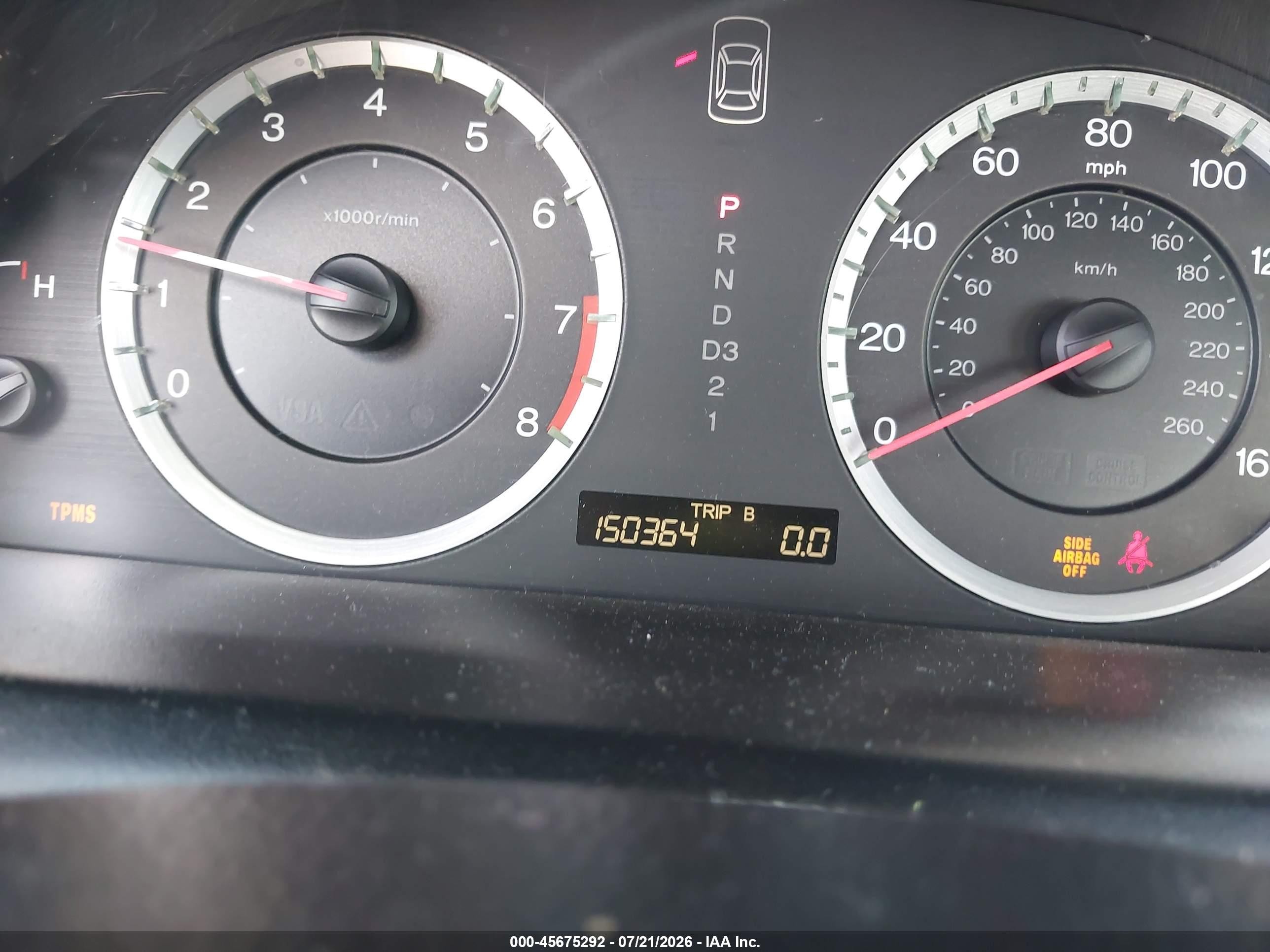 2008 Honda Accord 2.4 Lx-p Gray vin: JHMCP26428C000458