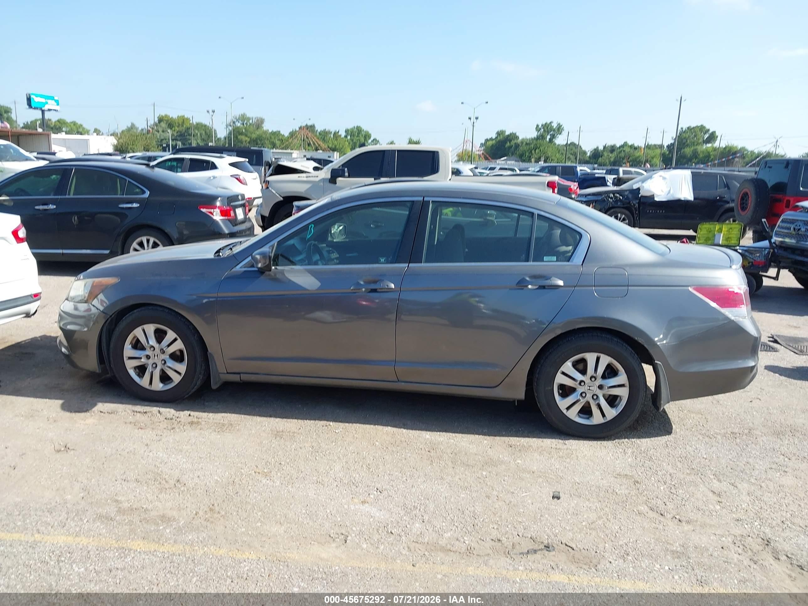 2008 Honda Accord 2.4 Lx-p Gray vin: JHMCP26428C000458