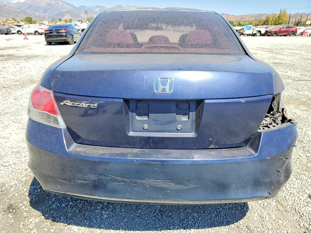2008 Honda Accord Lxp Blue vin: JHMCP26428C047022