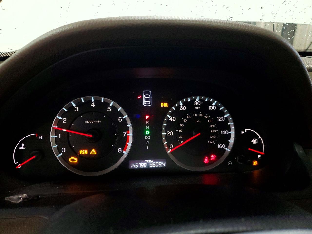 2008 Honda Accord Lxp White vin: JHMCP26428C056190