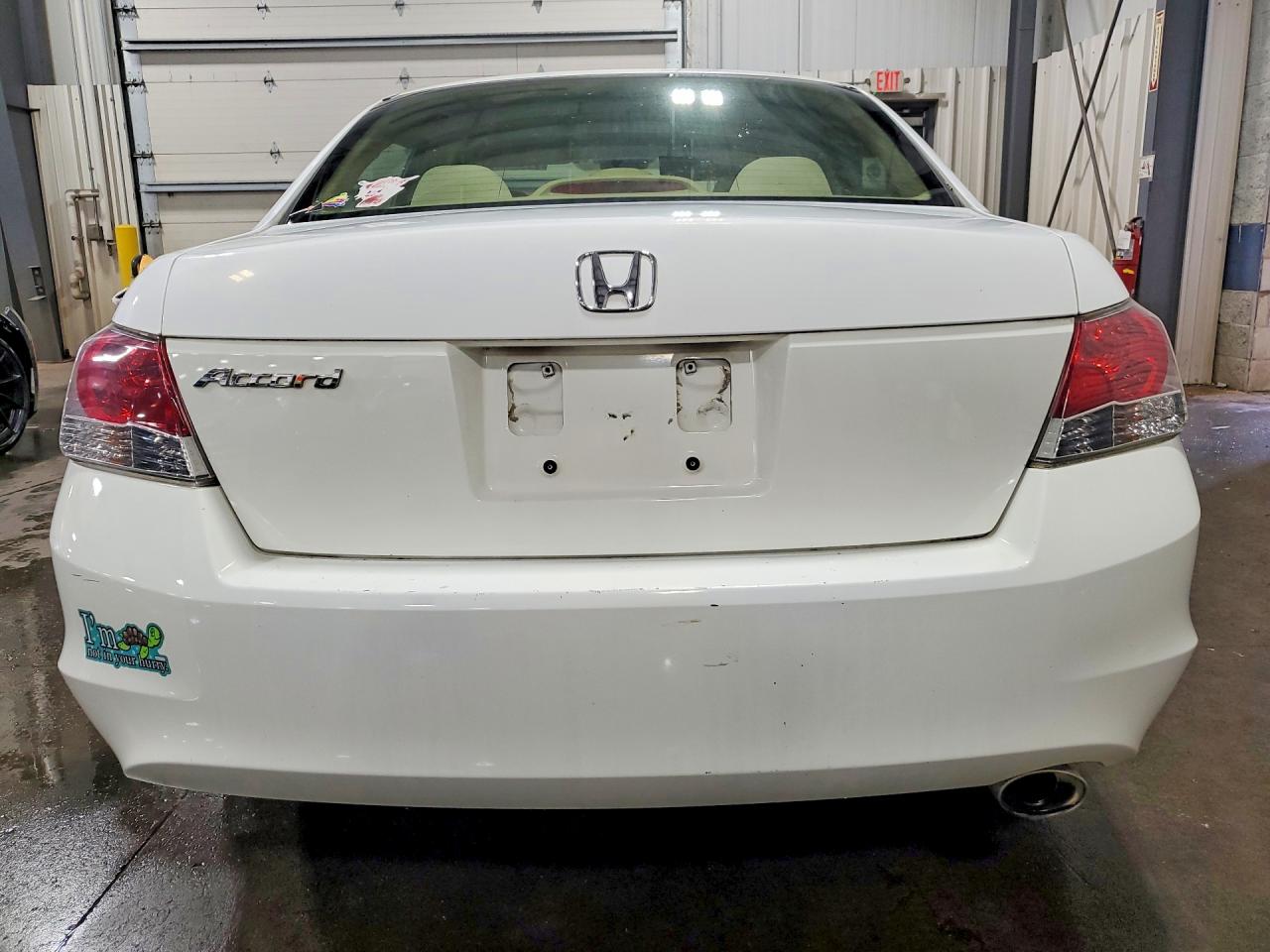 2008 Honda Accord Lxp White vin: JHMCP26428C056190