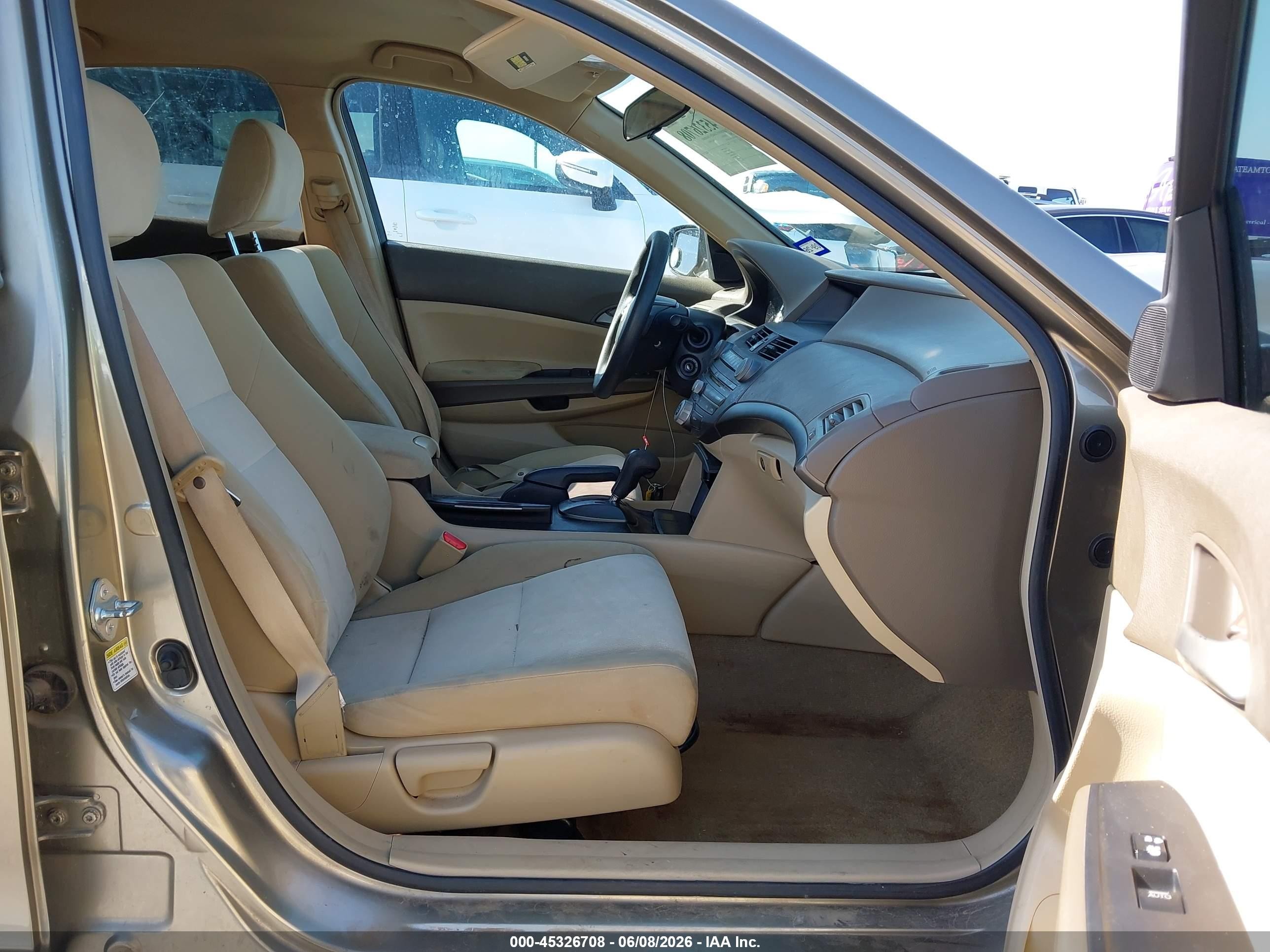 2008 Honda Accord 2.4 Lx-p Gold vin: JHMCP26428C062376