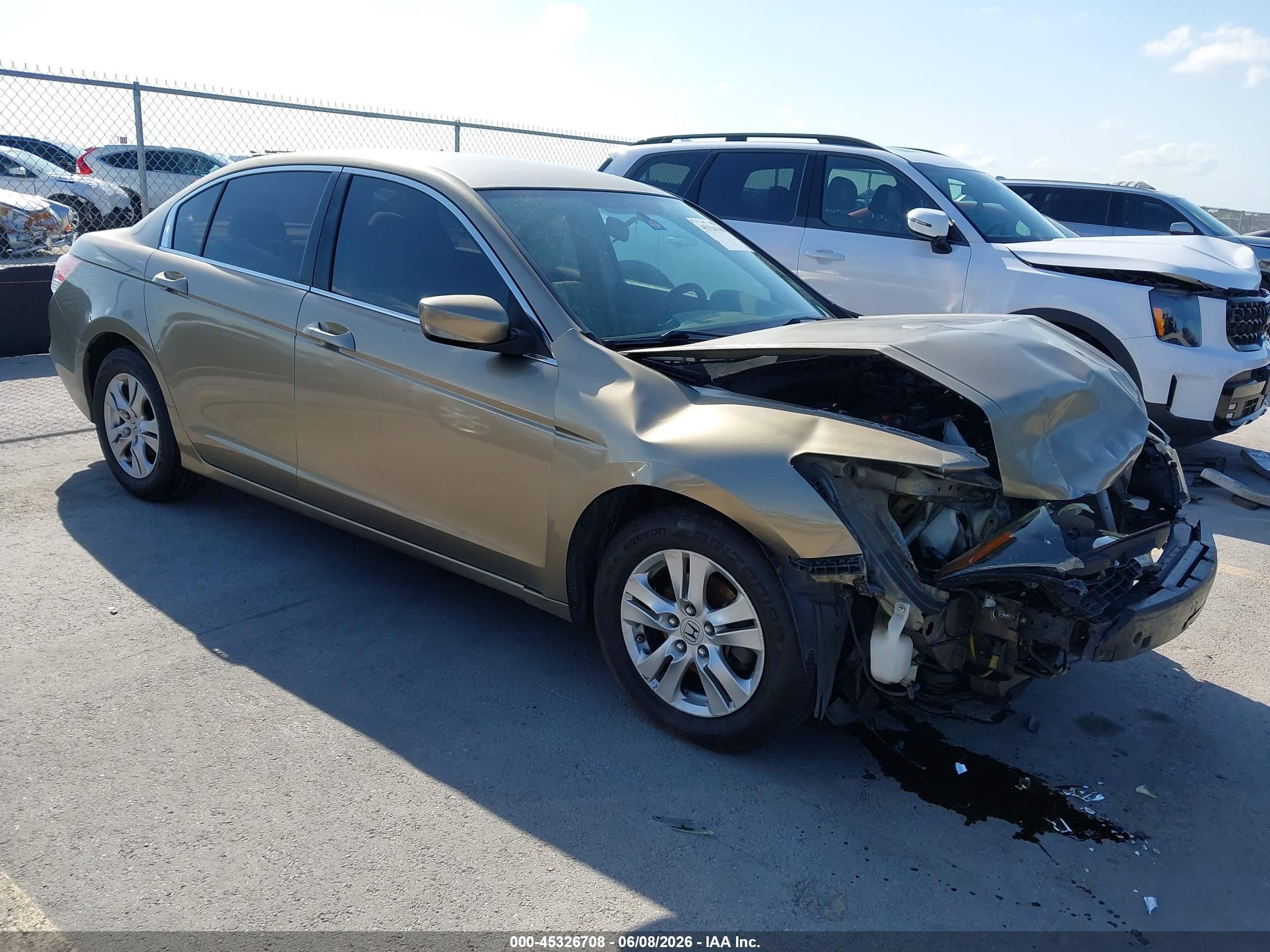 2008 Honda Accord 2.4 Lx-p Gold vin: JHMCP26428C062376