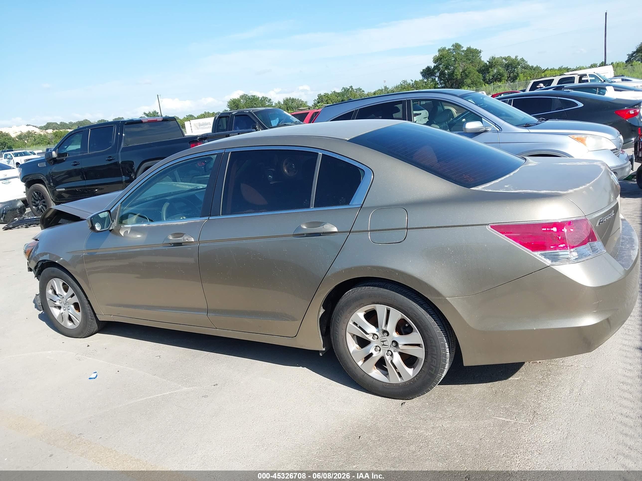 2008 Honda Accord 2.4 Lx-p Gold vin: JHMCP26428C062376