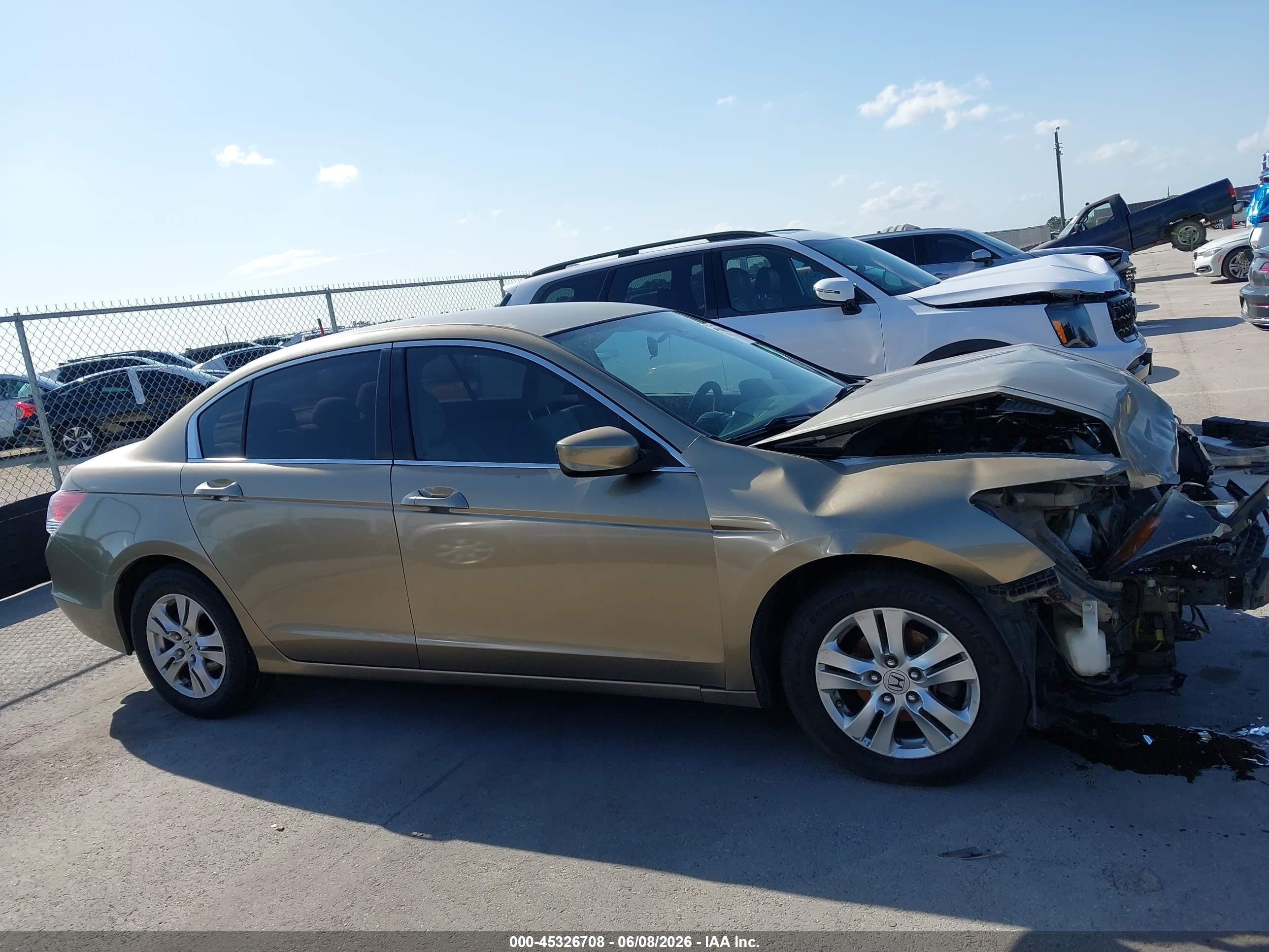 2008 Honda Accord 2.4 Lx-p Gold vin: JHMCP26428C062376