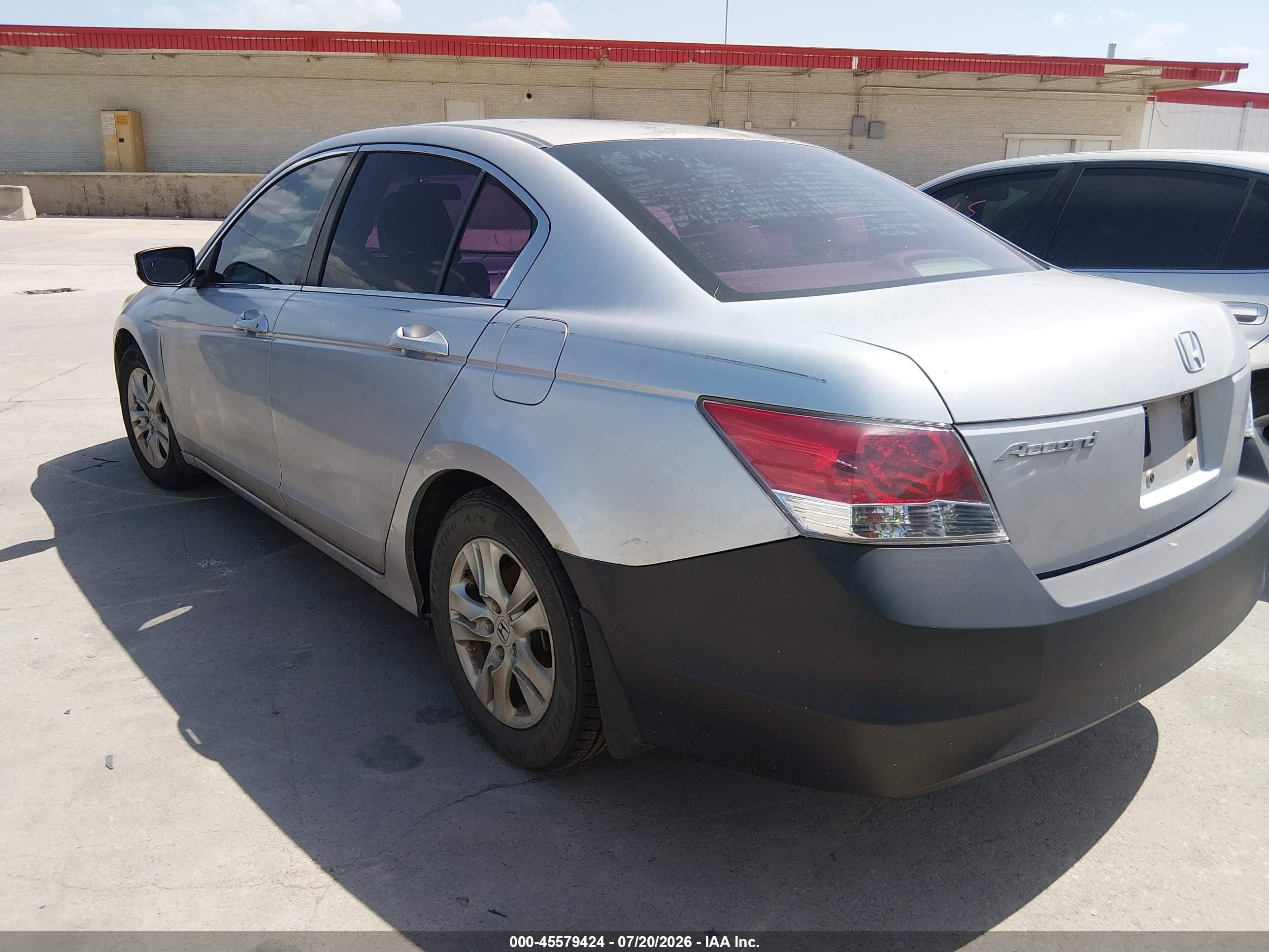 2008 Honda Accord 2.4 Lx-p Silver vin: JHMCP26428C064208