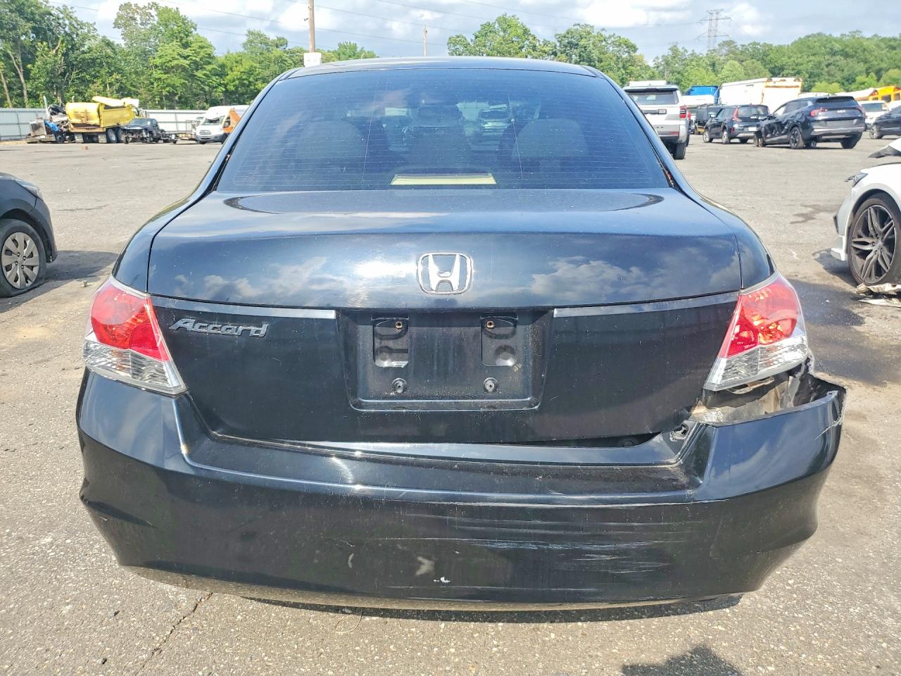 2008 Honda Accord Lxp Black vin: JHMCP26428C073524
