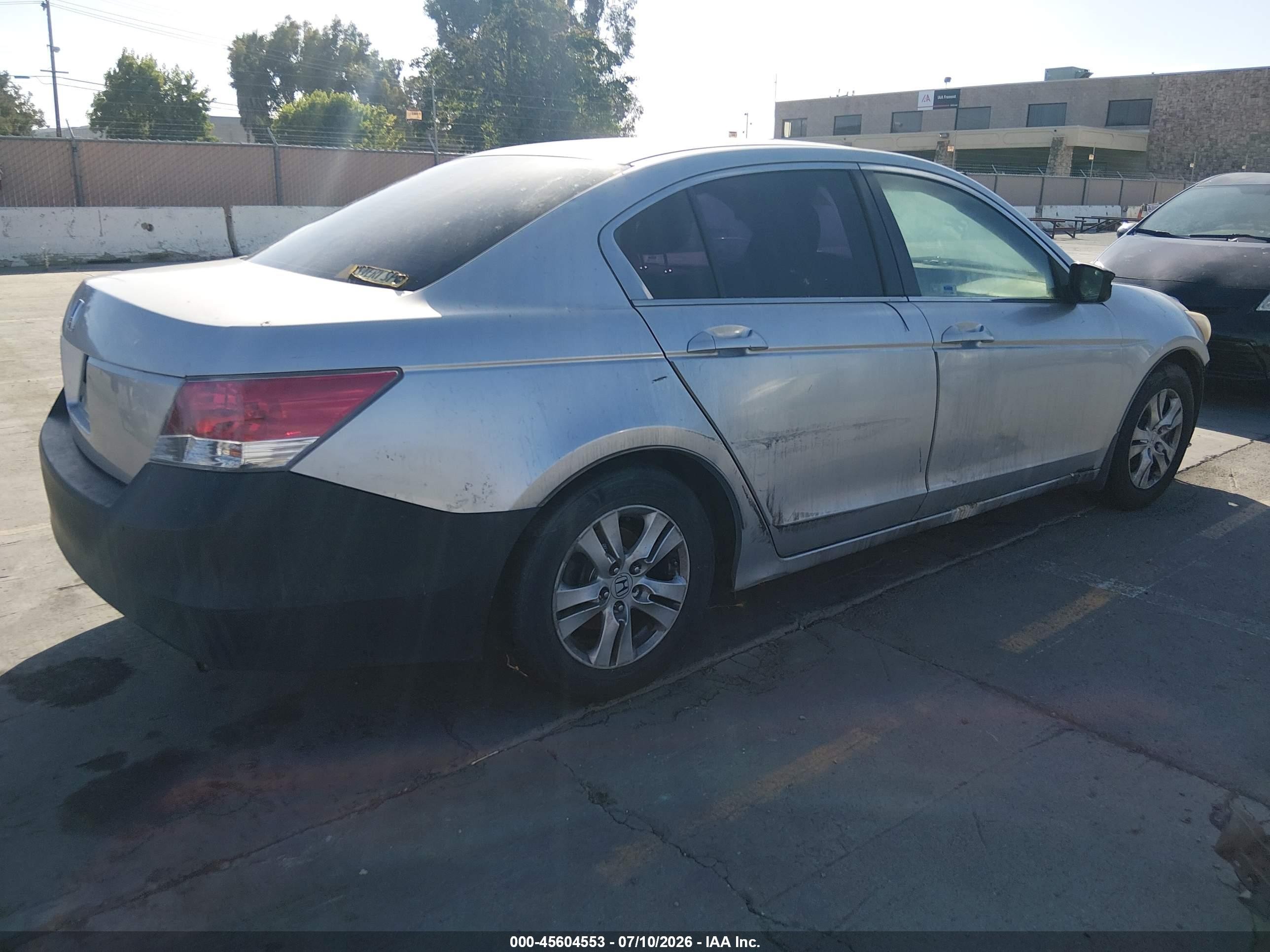 2009 Honda Accord 2.4 Lx-p Silver vin: JHMCP26429C013602