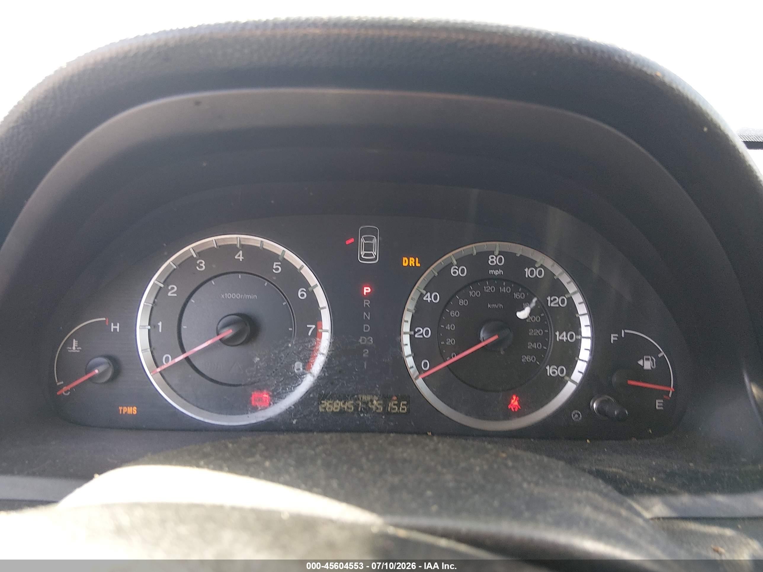 2009 Honda Accord 2.4 Lx-p Silver vin: JHMCP26429C013602