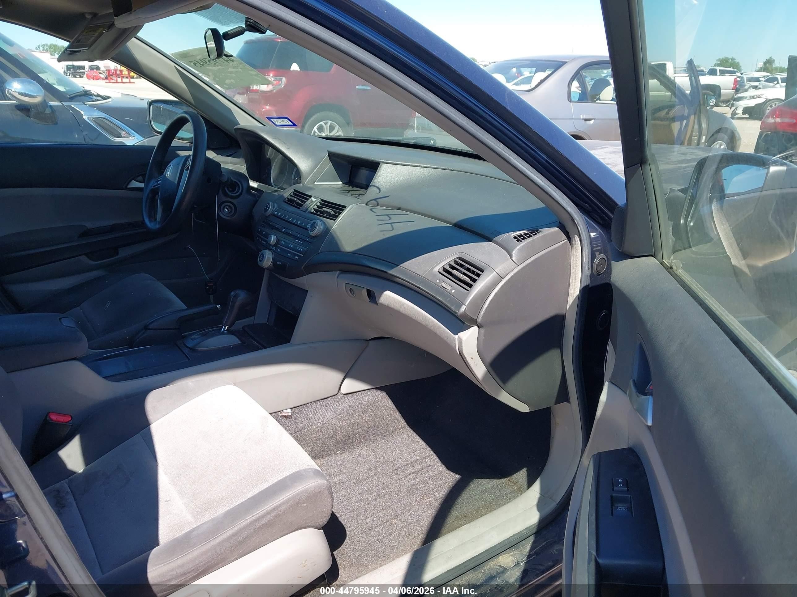 2008 Honda Accord 2.4 Lx-p Blue vin: JHMCP26438C029547