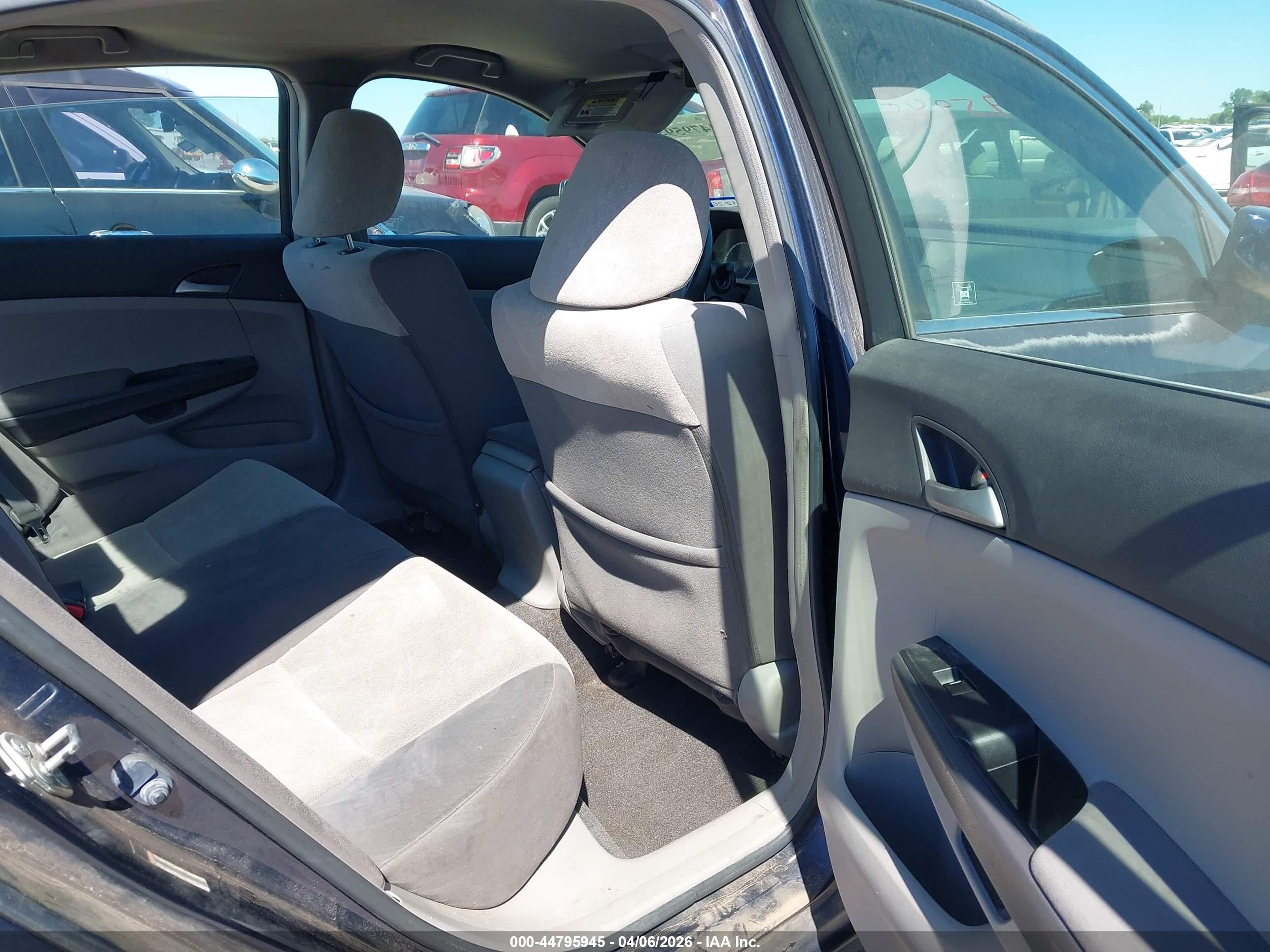 2008 Honda Accord 2.4 Lx-p Blue vin: JHMCP26438C029547