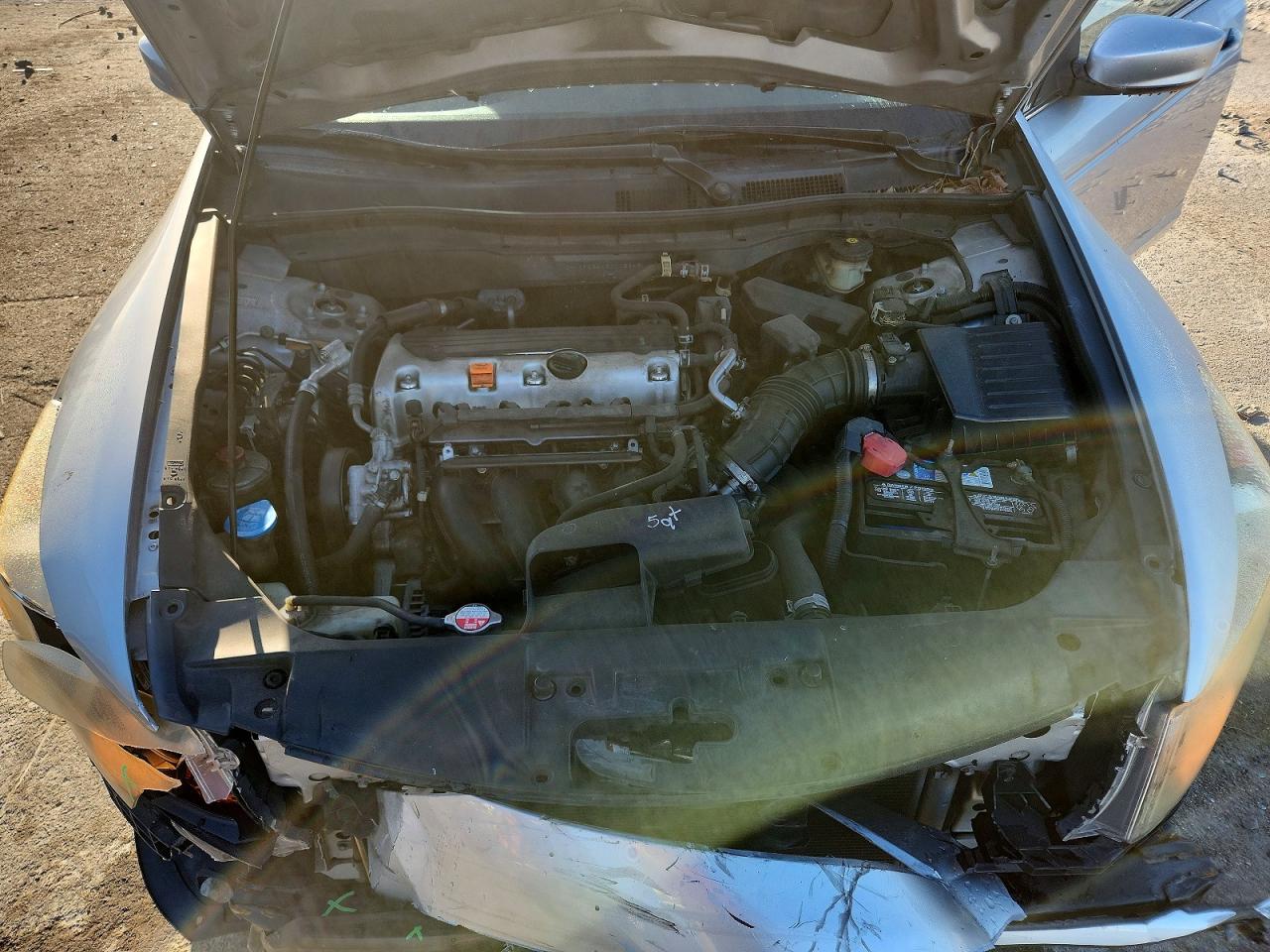 2008 Honda Accord Lxp Silver vin: JHMCP26448C005645