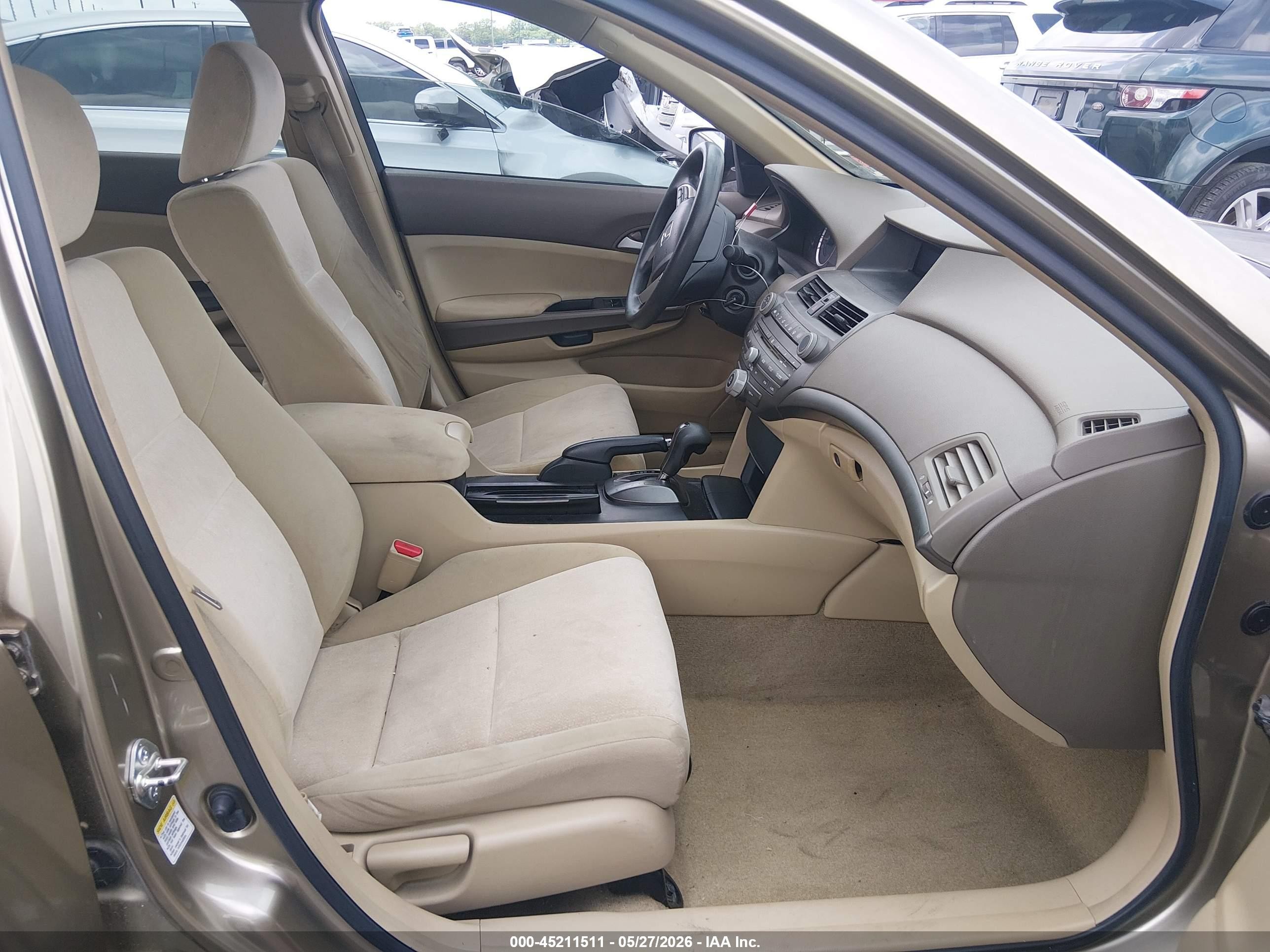 2008 Honda Accord 2.4 Lx-p Gold vin: JHMCP26448C006178