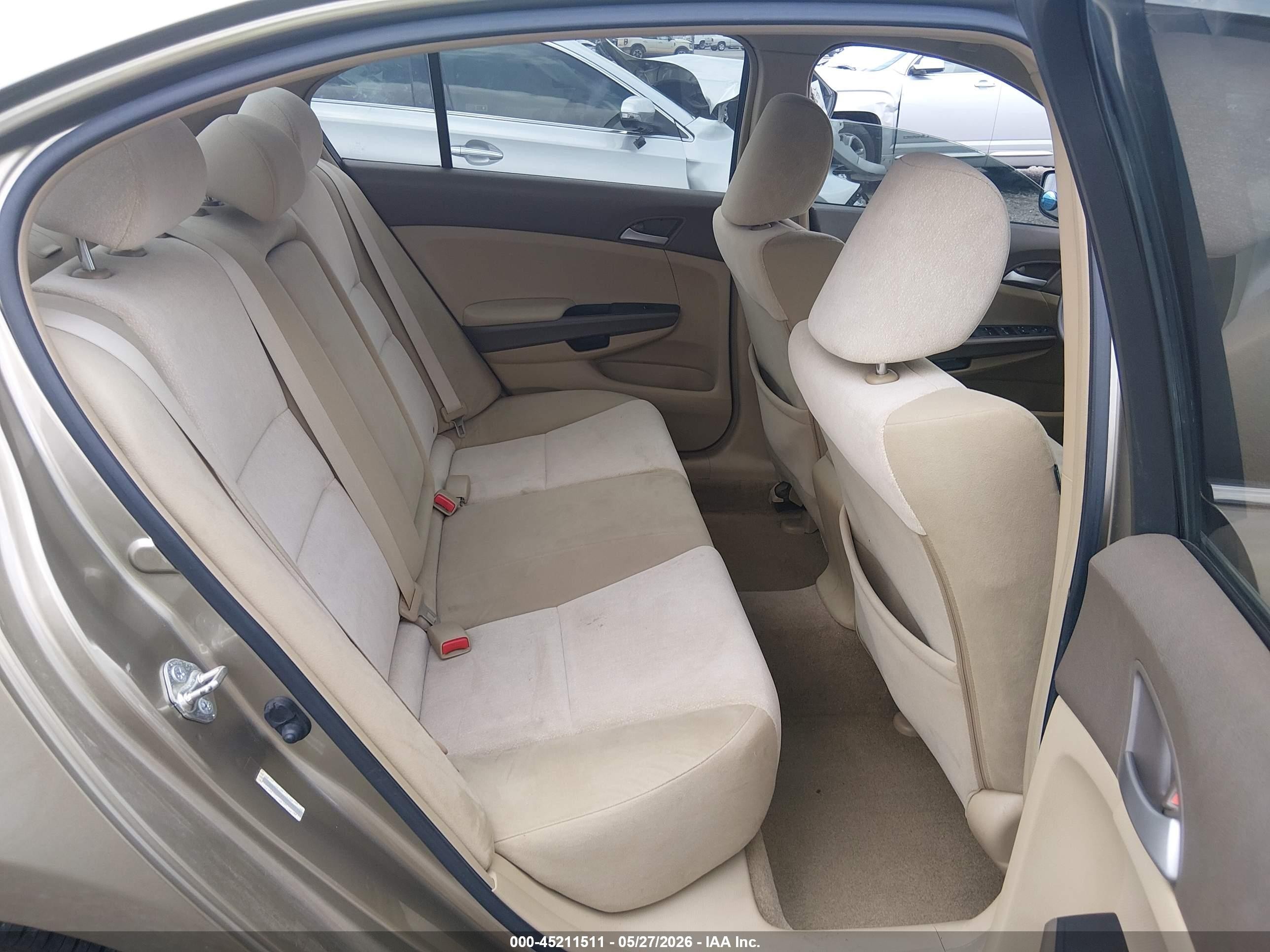2008 Honda Accord 2.4 Lx-p Gold vin: JHMCP26448C006178