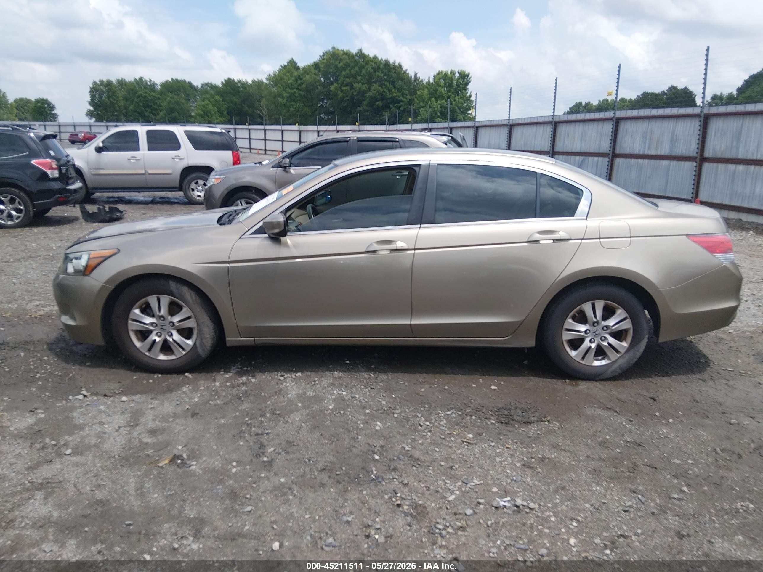 2008 Honda Accord 2.4 Lx-p Gold vin: JHMCP26448C006178