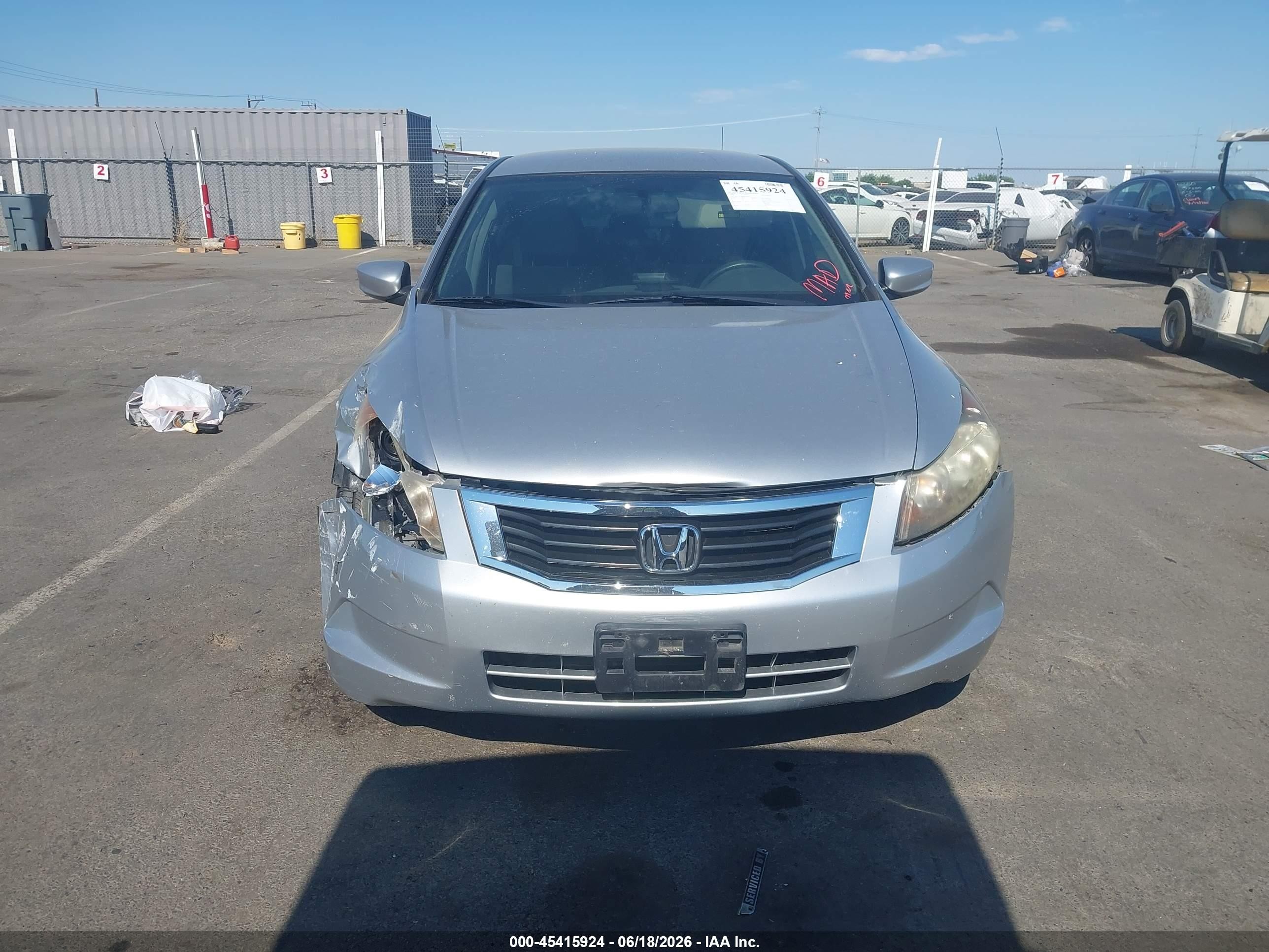 2008 Honda Accord 2.4 Lx-p Silver vin: JHMCP26448C020436
