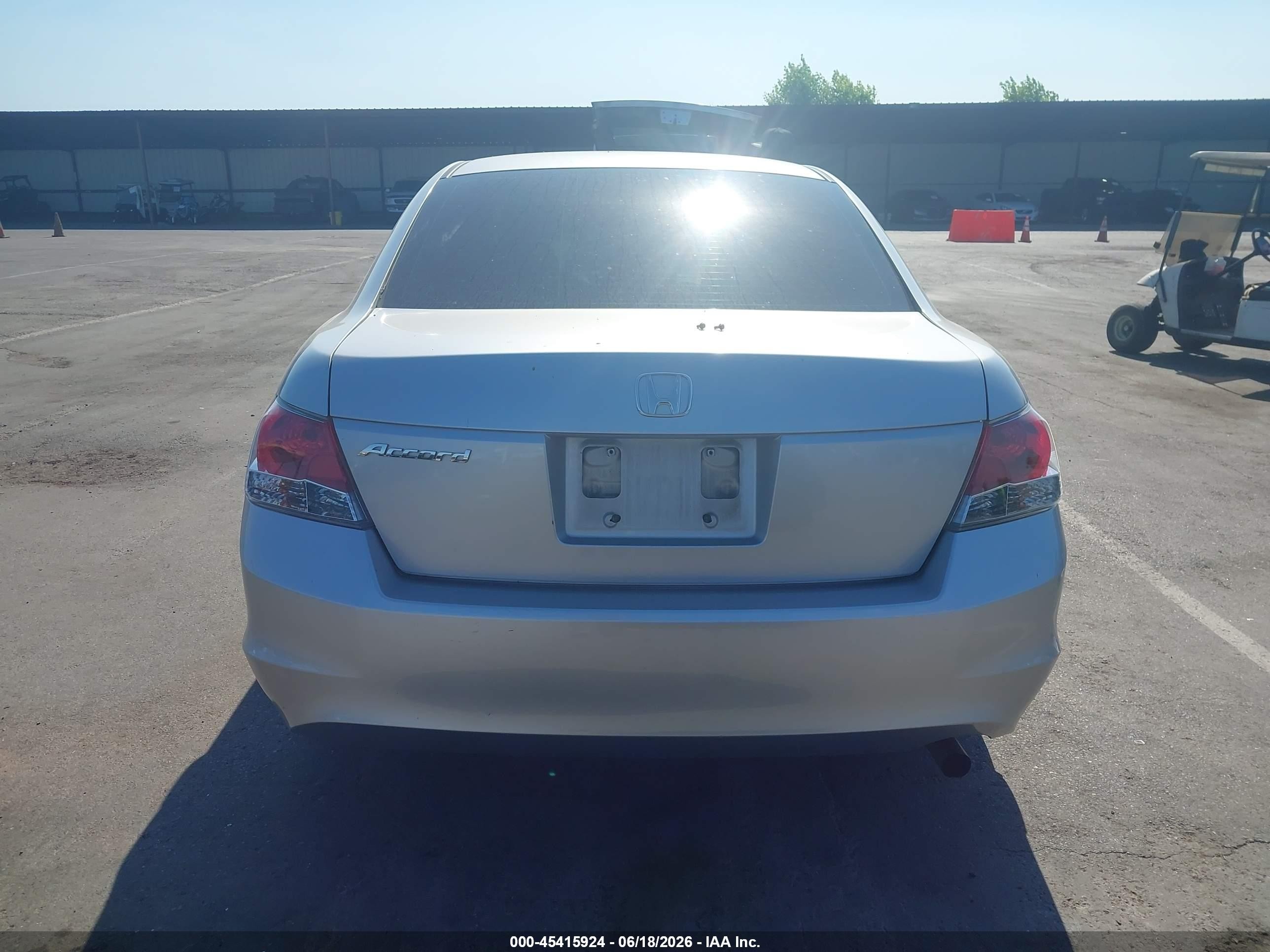 2008 Honda Accord 2.4 Lx-p Silver vin: JHMCP26448C020436