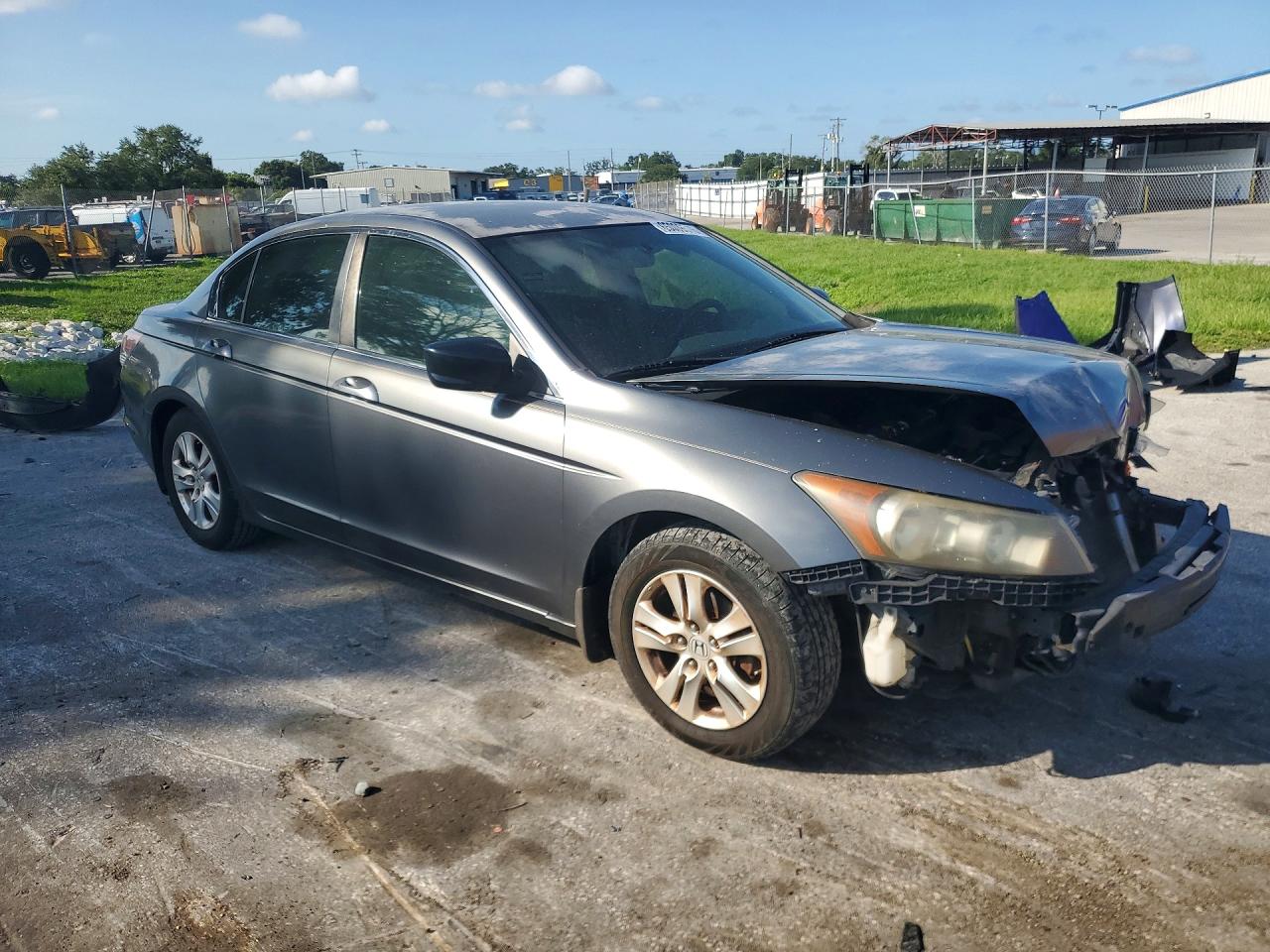 2008 Honda Accord Lxp Gray vin: JHMCP26458C013804