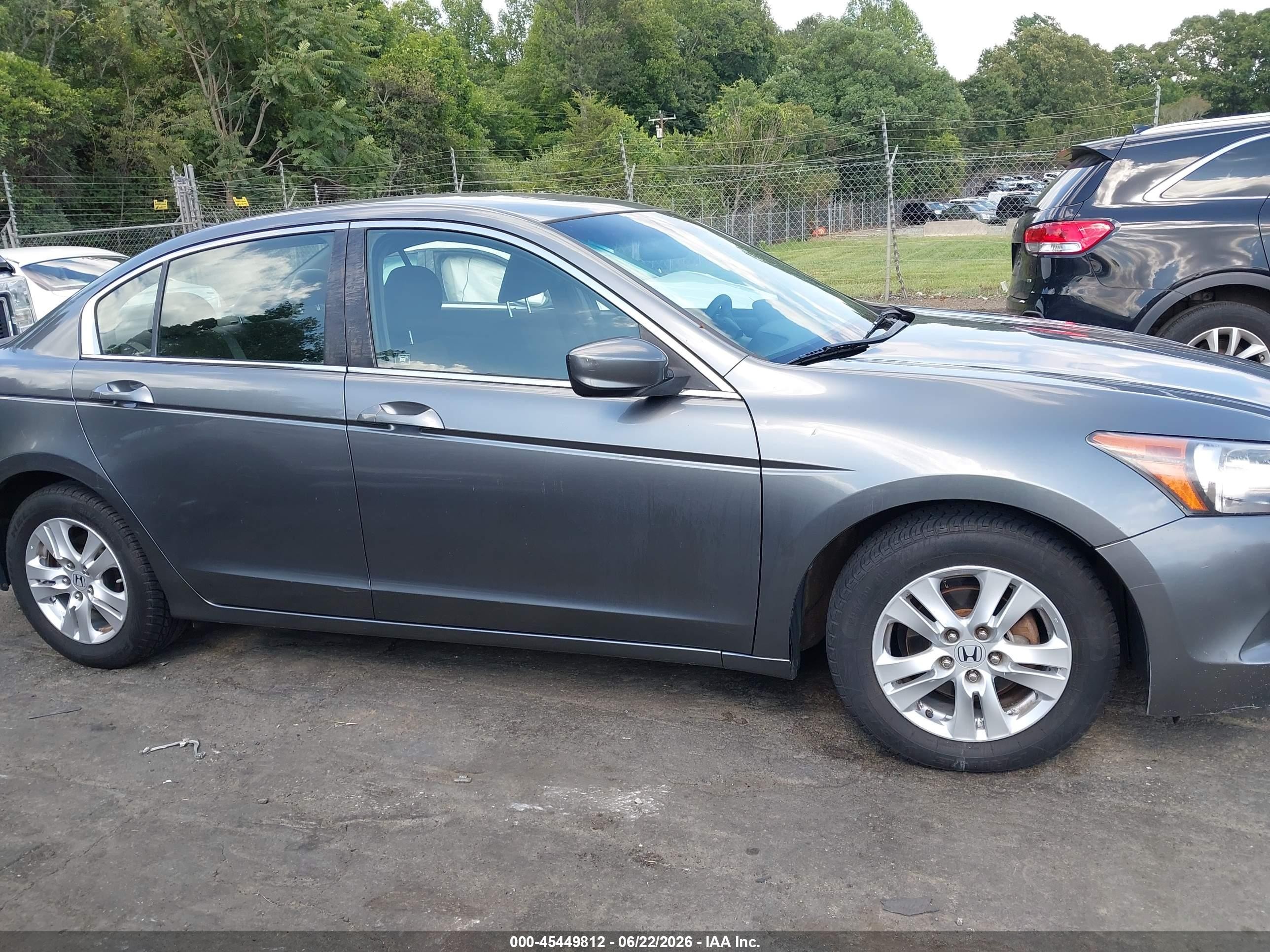 2008 Honda Accord 2.4 Lx-p Gray vin: JHMCP26458C034457