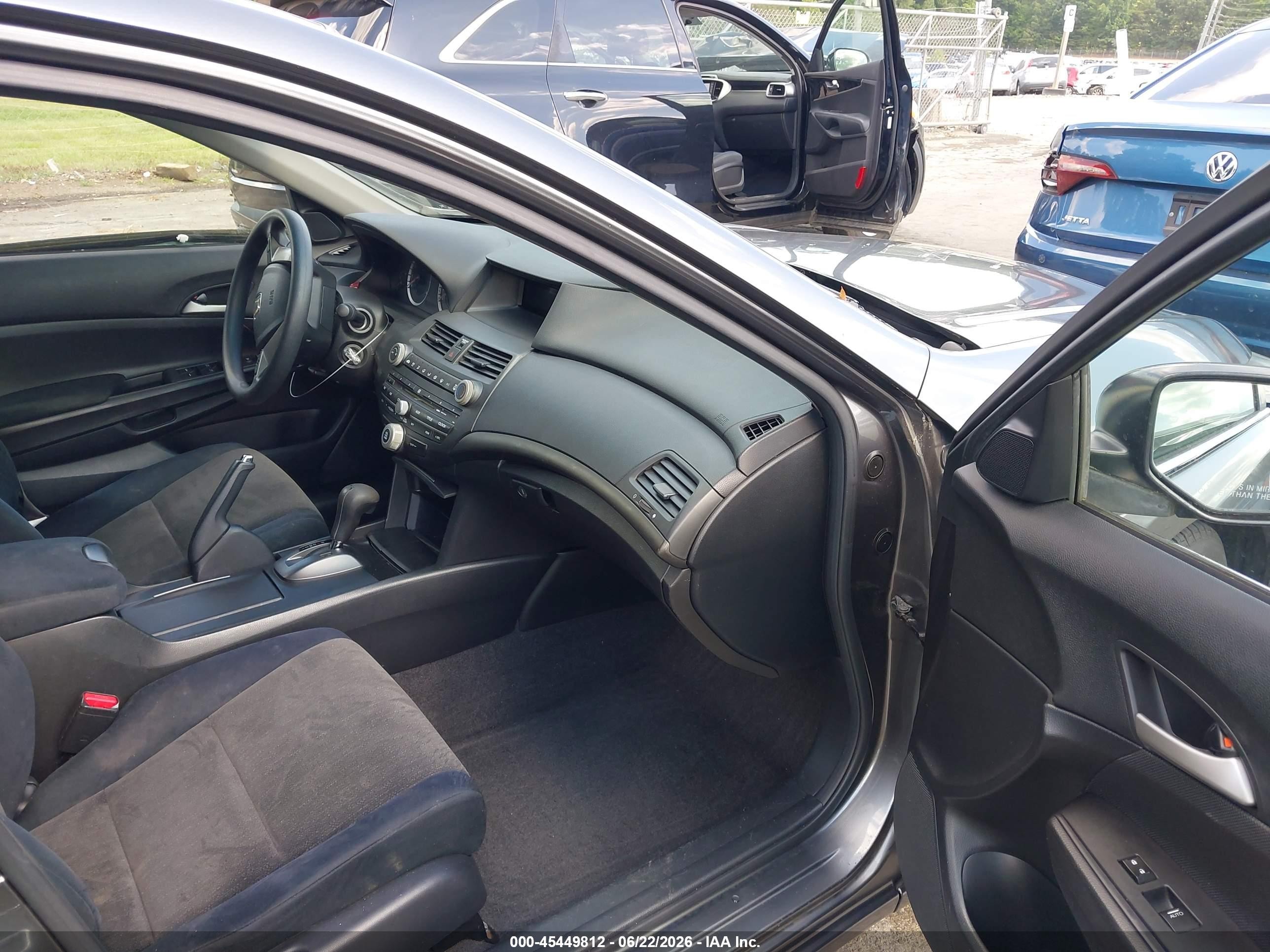 2008 Honda Accord 2.4 Lx-p Gray vin: JHMCP26458C034457