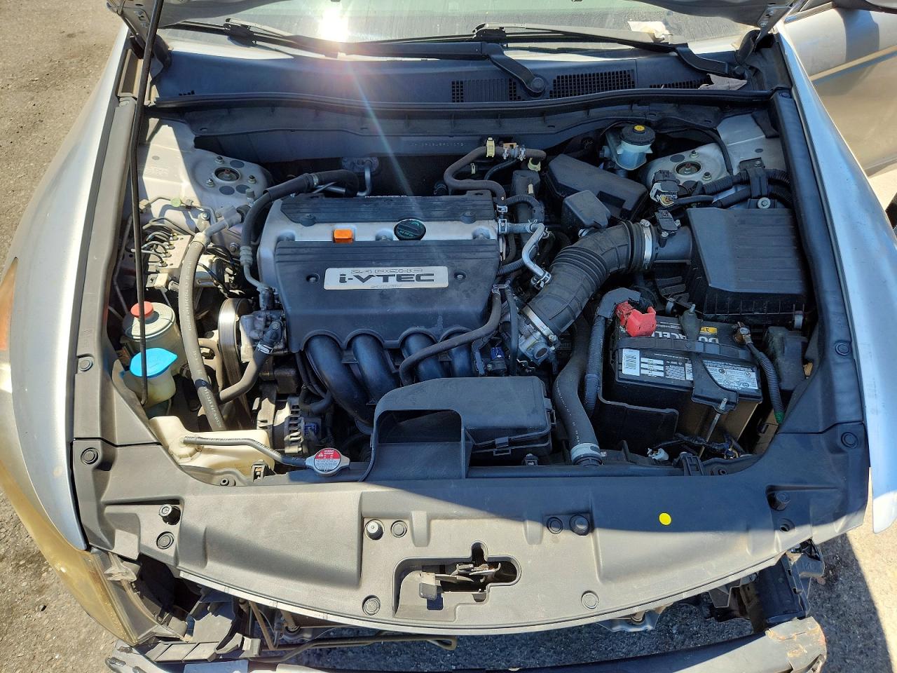 2009 Honda Accord Lxp Silver vin: JHMCP26459C007311