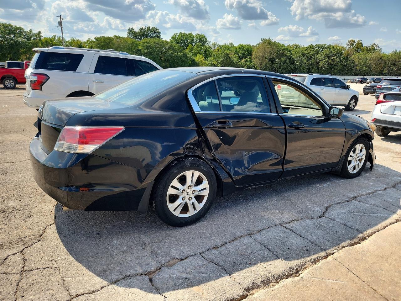2009 Honda Accord Lxp Black vin: JHMCP26459C007924