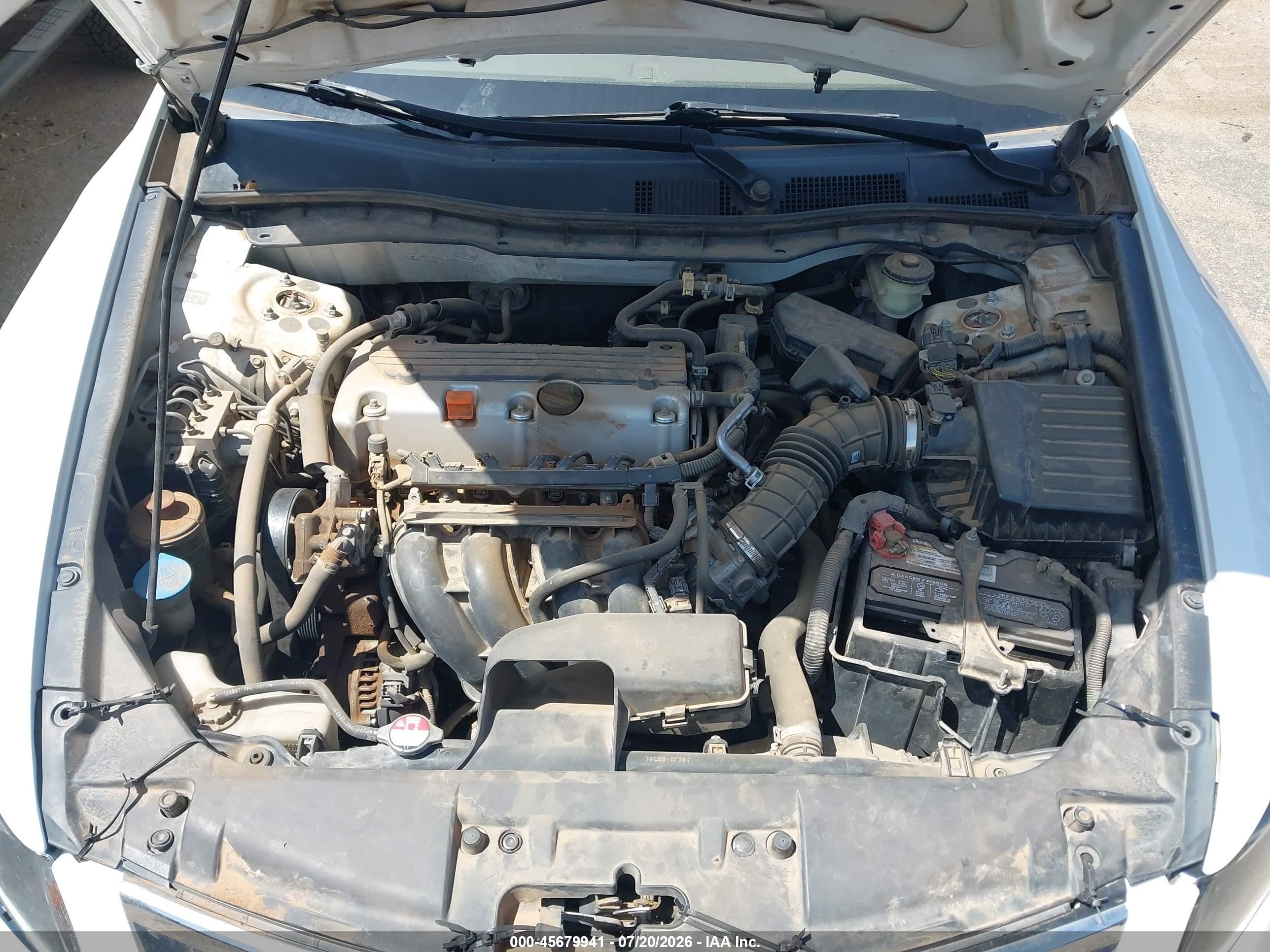 2008 Honda Accord 2.4 Lx-p Белый vin: JHMCP26468C005887