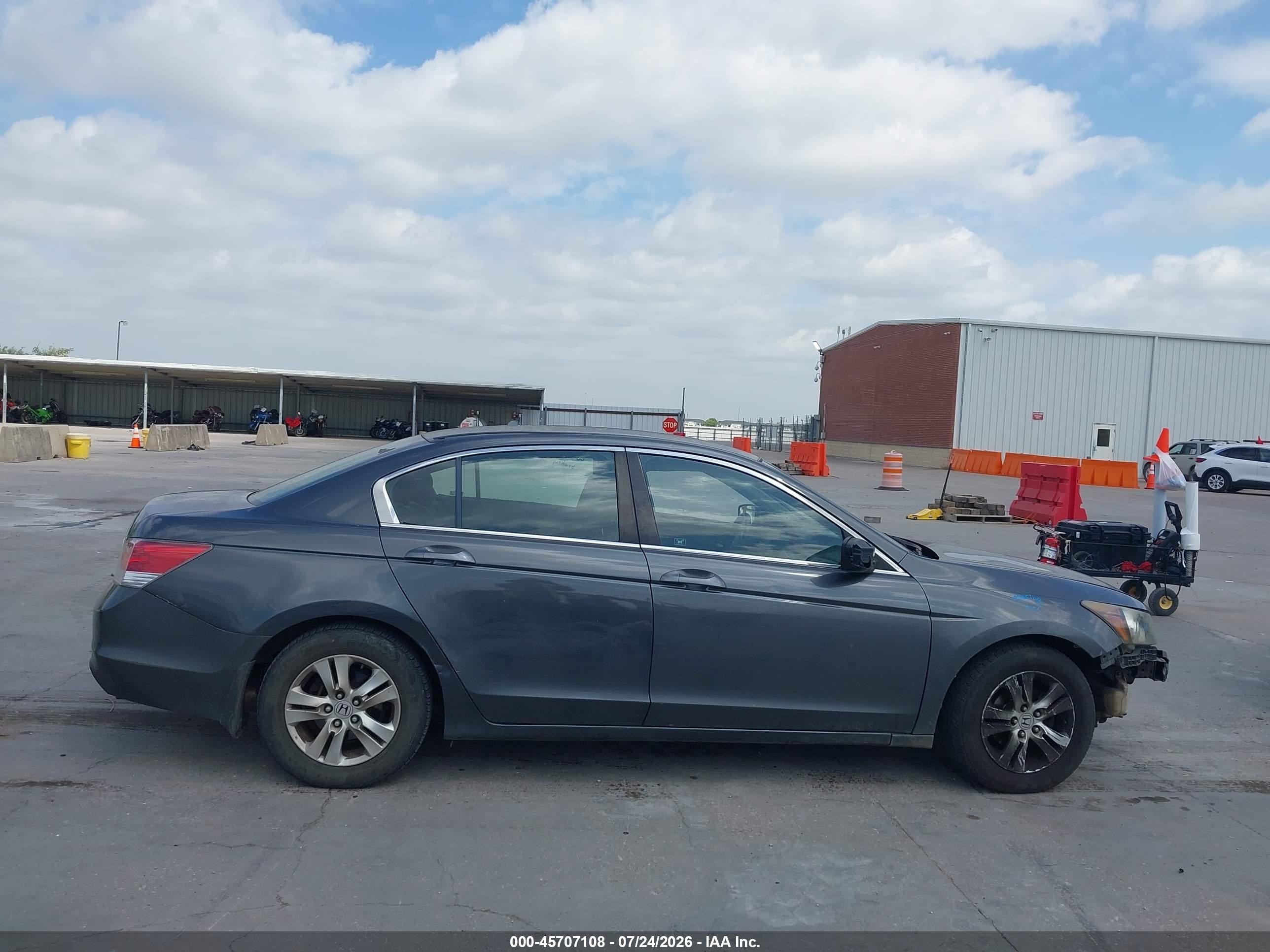 2008 Honda Accord 2.4 Lx-p Gray vin: JHMCP26468C013603