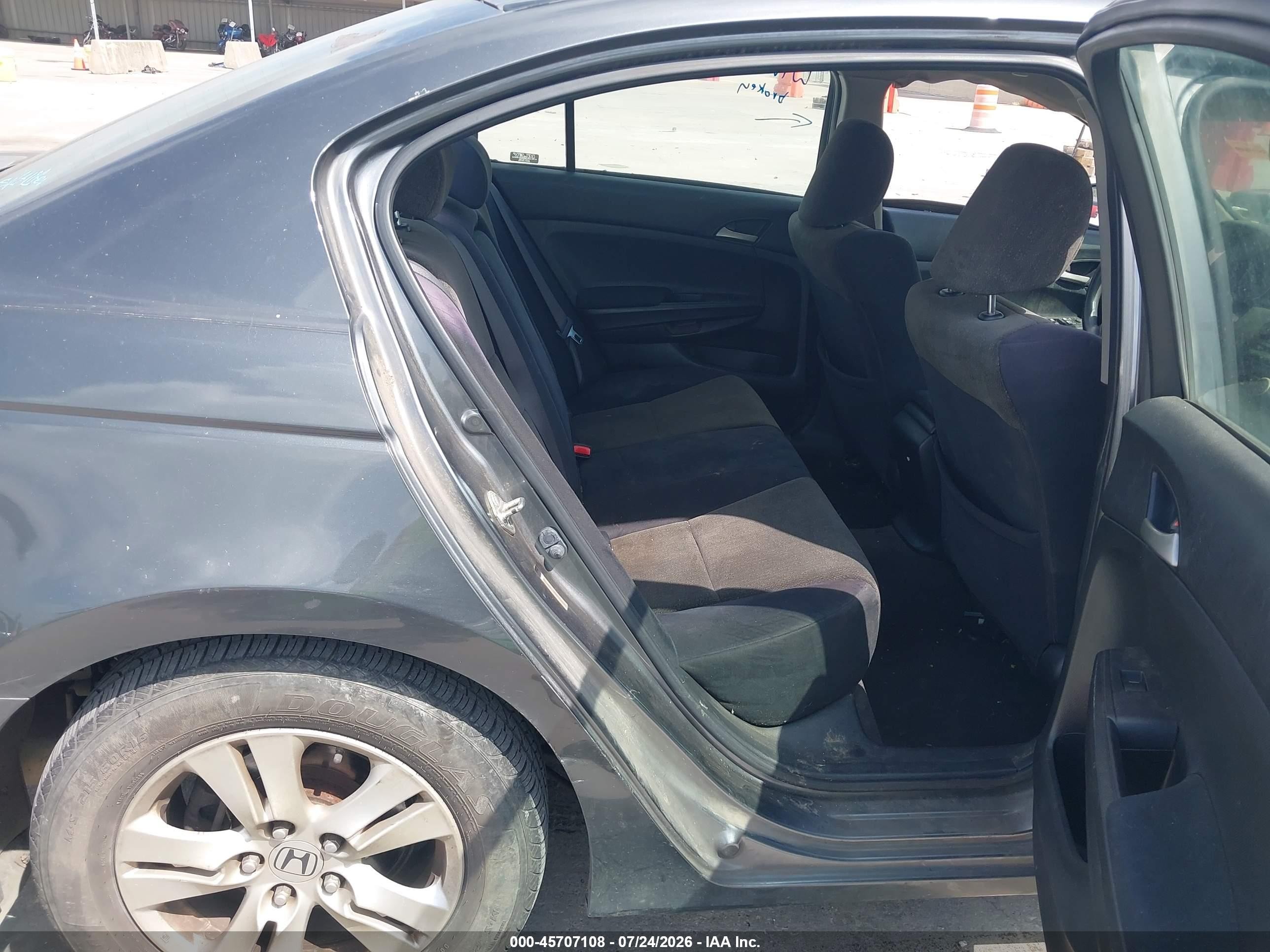 2008 Honda Accord 2.4 Lx-p Gray vin: JHMCP26468C013603