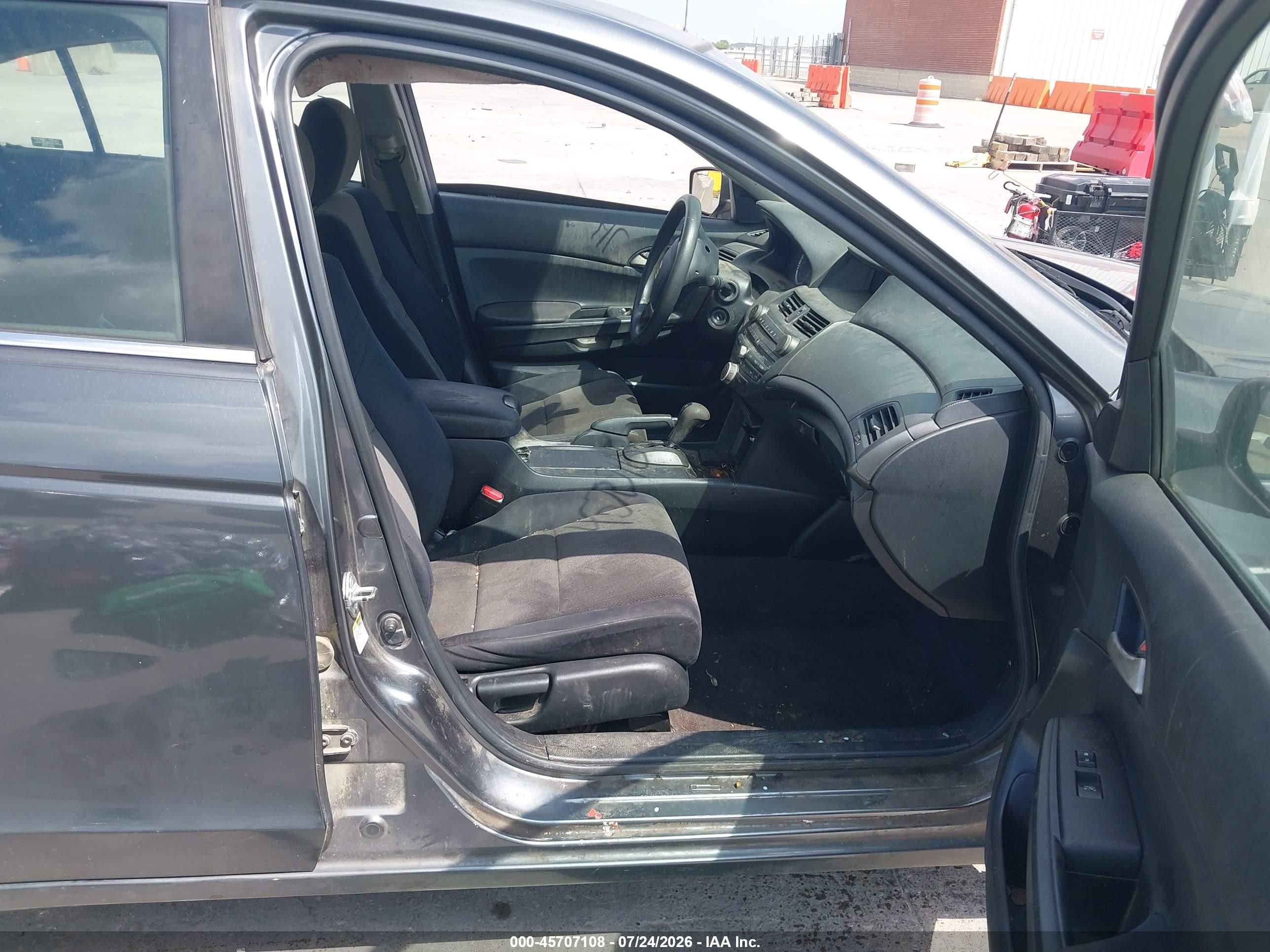 2008 Honda Accord 2.4 Lx-p Gray vin: JHMCP26468C013603