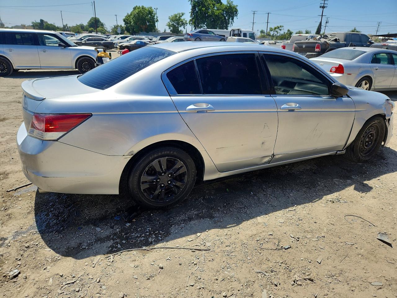2008 Honda Accord Lxp Silver vin: JHMCP26468C013987