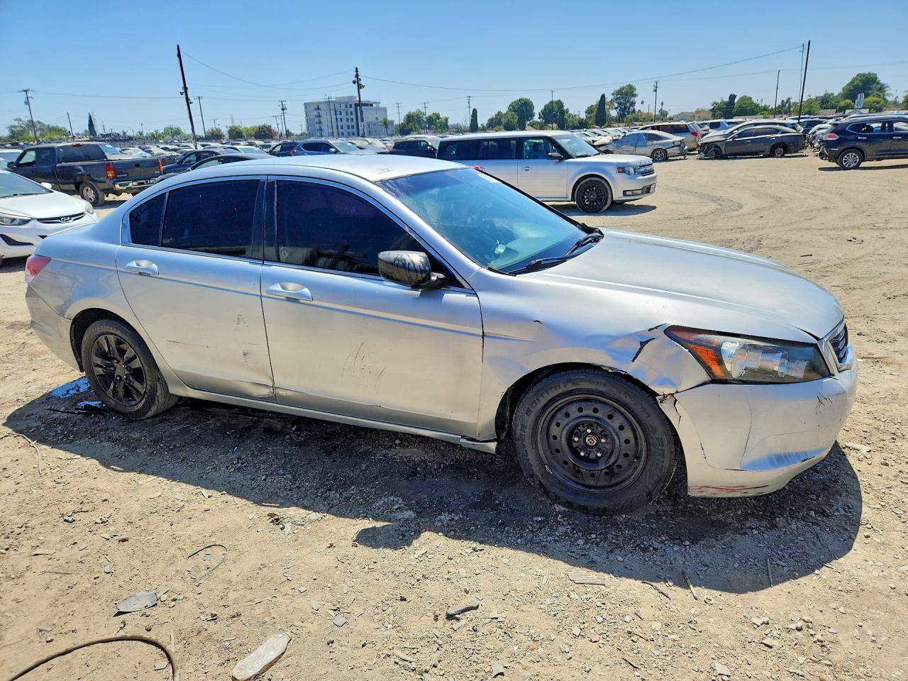 2008 Honda Accord Lxp Silver vin: JHMCP26468C013987