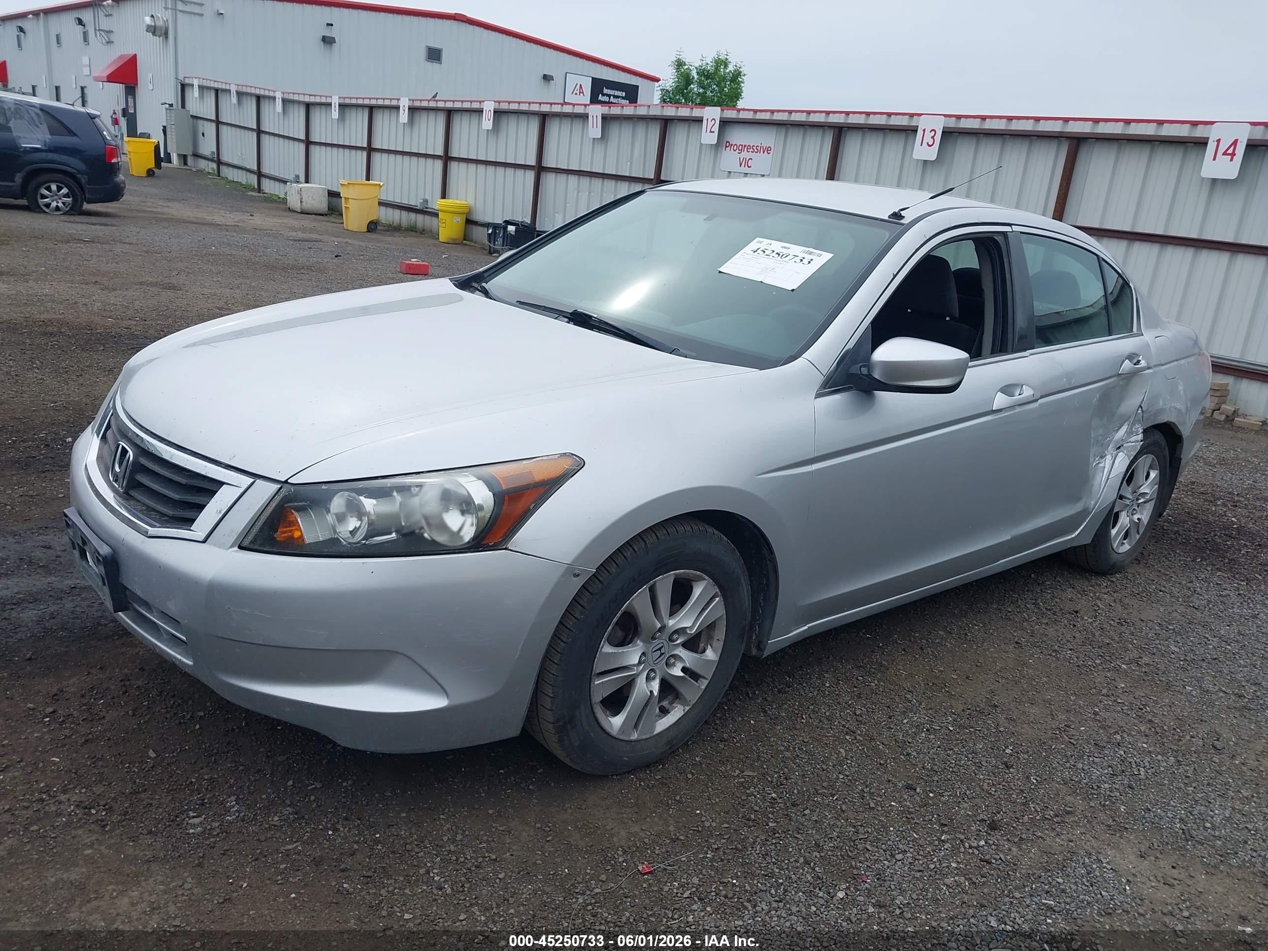 2008 Honda Accord 2.4 Lx-p Silver vin: JHMCP26468C037853