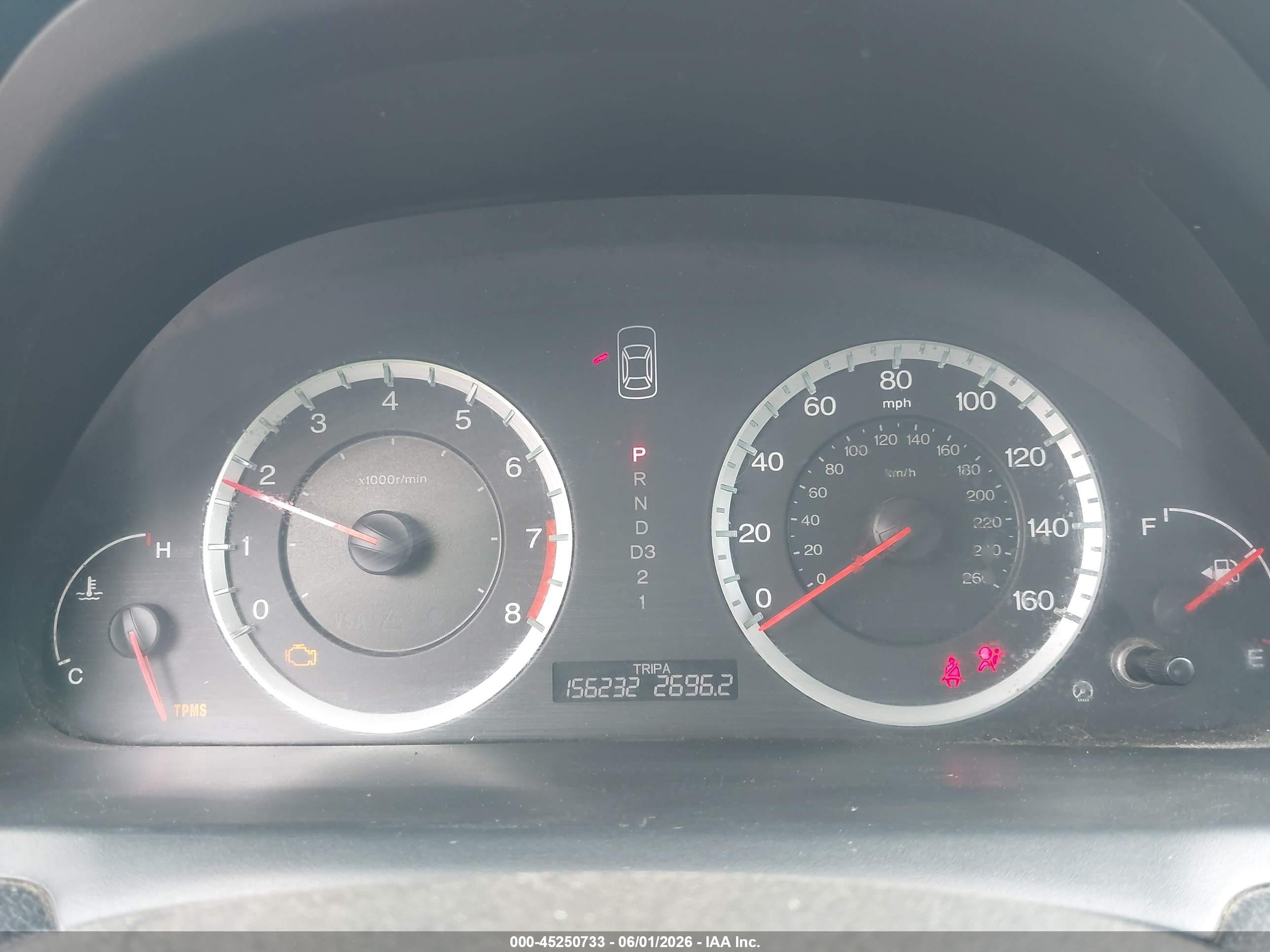 2008 Honda Accord 2.4 Lx-p Silver vin: JHMCP26468C037853