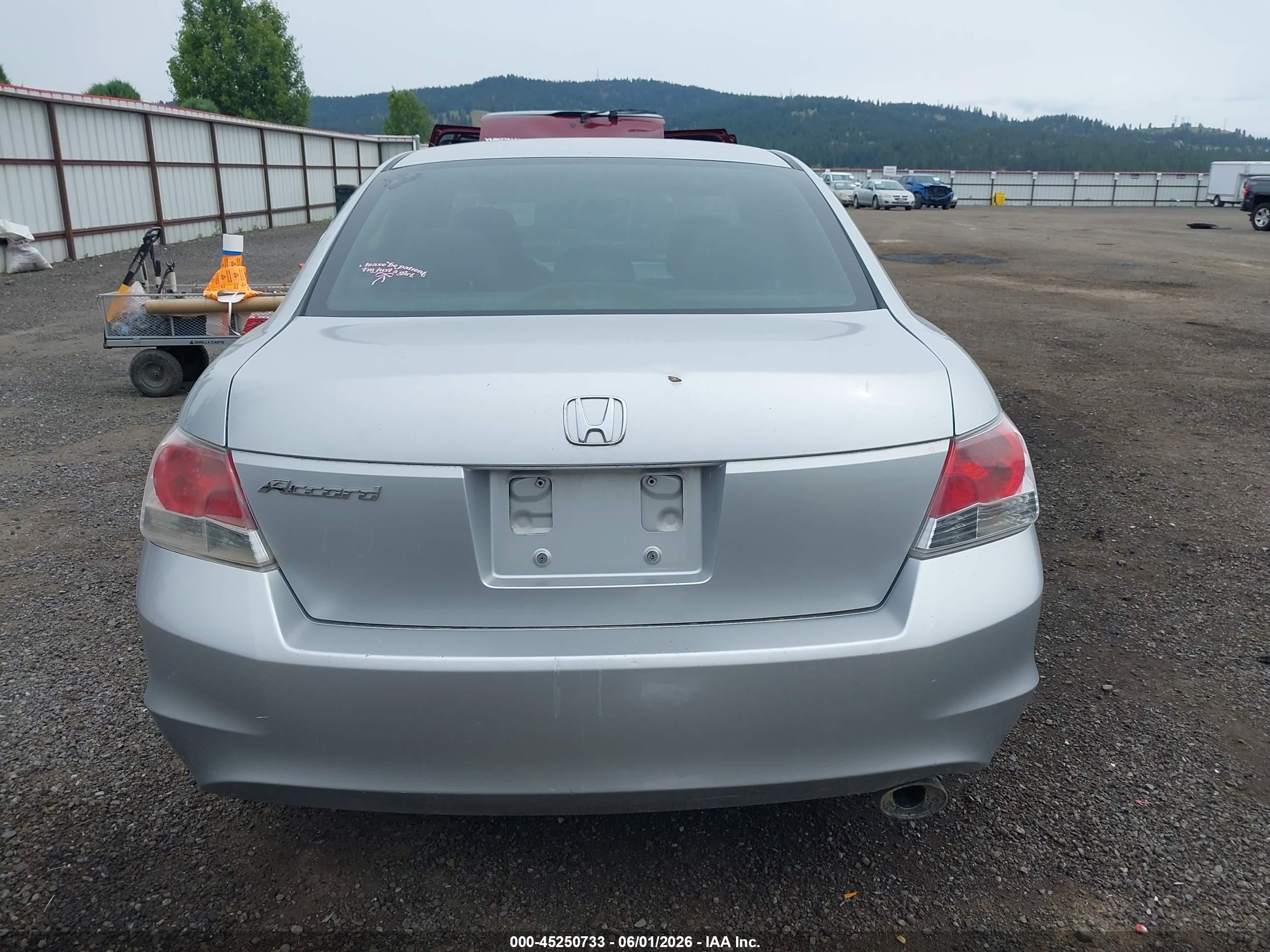 2008 Honda Accord 2.4 Lx-p Silver vin: JHMCP26468C037853