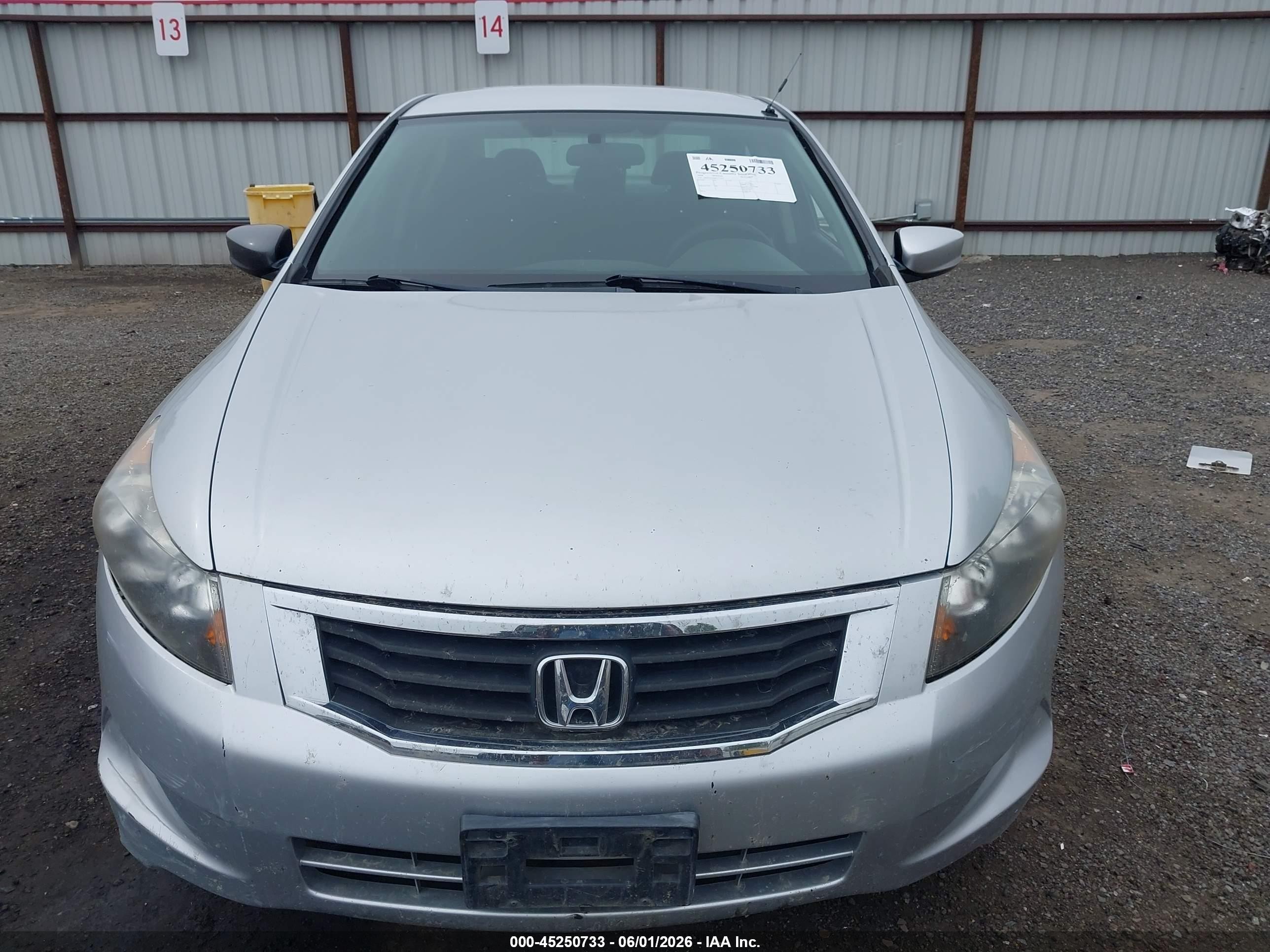 2008 Honda Accord 2.4 Lx-p Silver vin: JHMCP26468C037853